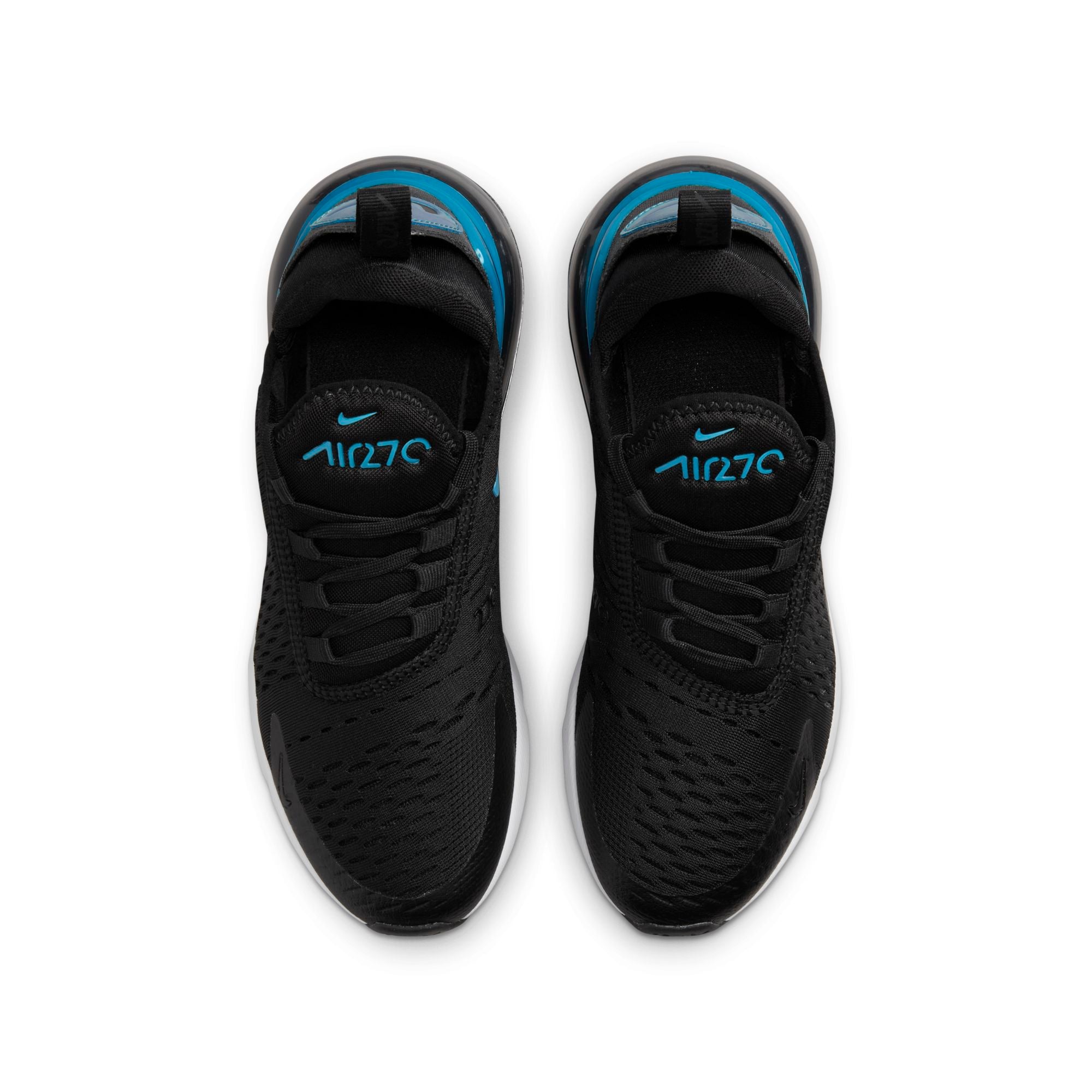 [FD0676-001] Grade School Nike AIR MAX 270 GS 'BLACK BLUE LIGHTNING'