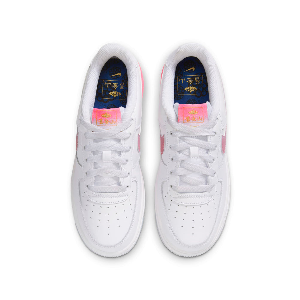 [FD1023-100] Grade School Nike AIR FORCE 1 LOW LV8 'SAN FRANCISCO CHINATOWN LOTUS FLOWER (GS)'