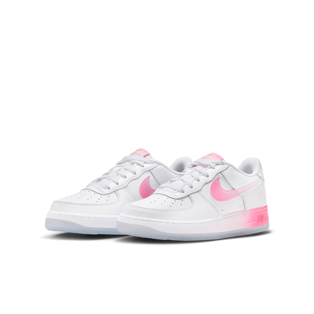 [FD1023-100] Grade School Nike AIR FORCE 1 LOW LV8 'SAN FRANCISCO CHINATOWN LOTUS FLOWER (GS)'