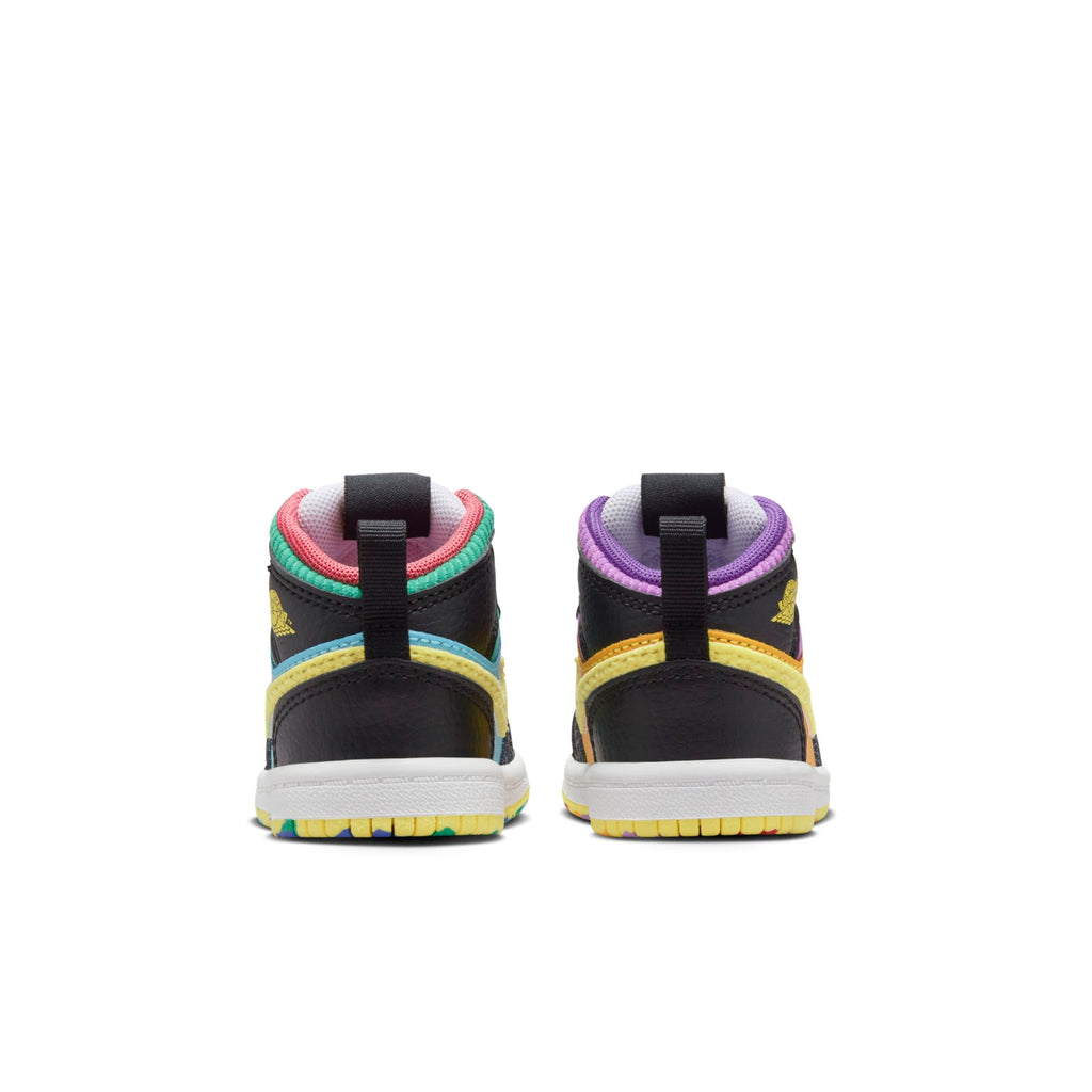 [FD1318-007] Toddlers Air Jordan Retro 1 Mid SS 'Six Championships' (TD)