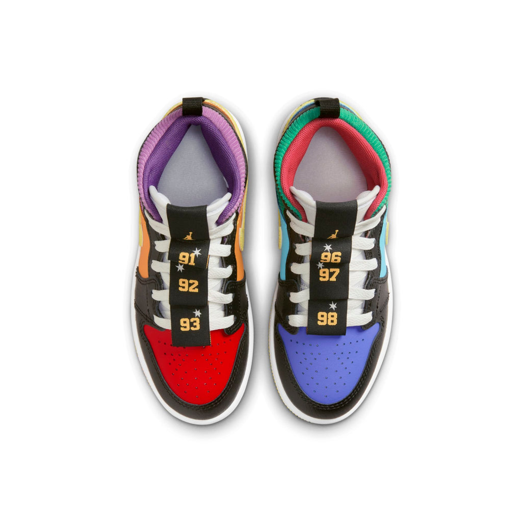 [FD1319-007] Preschool Air Jordan Retro 1 Mid SS 'Six Championships' (PS)