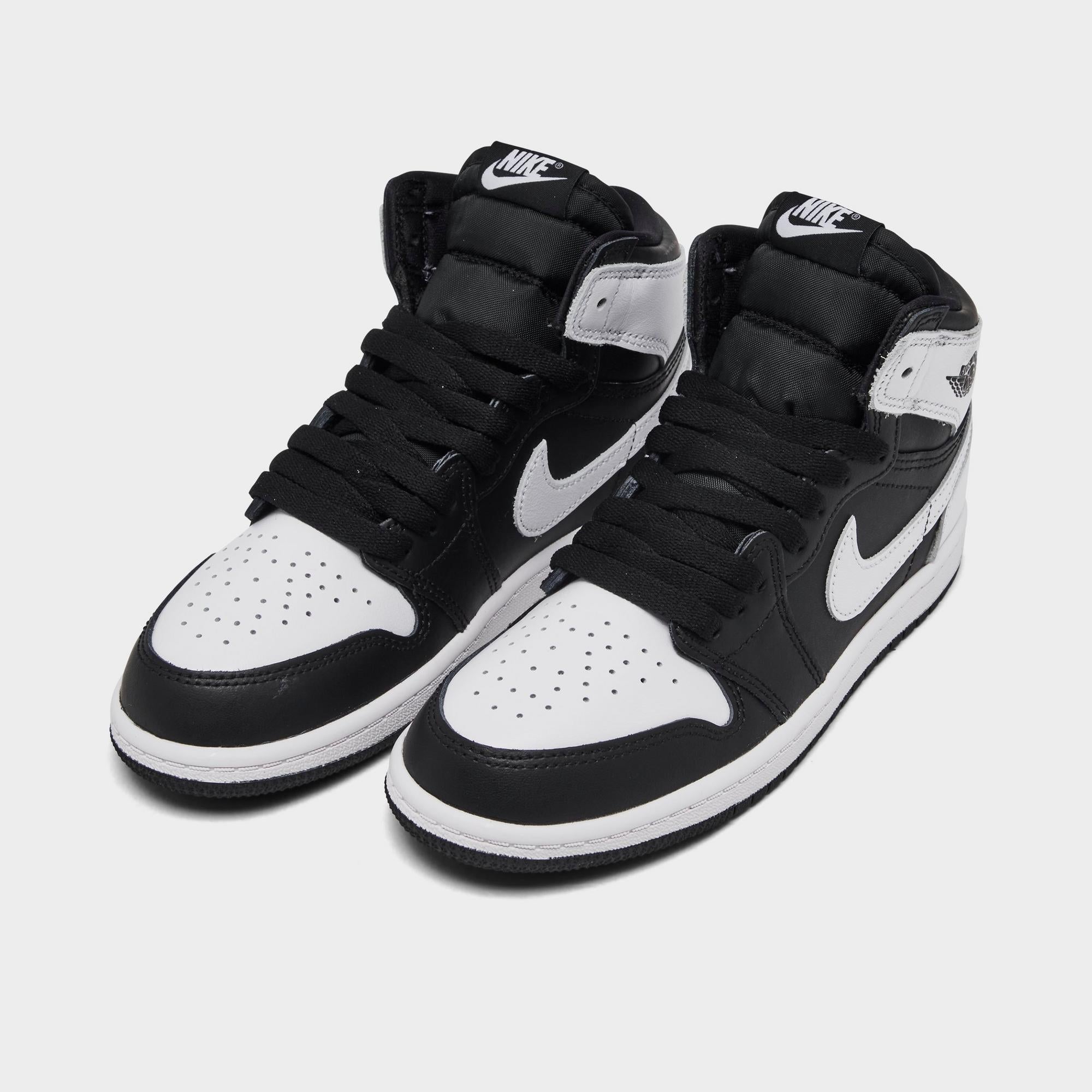[FD1412-010] PRESCHOOL AIR JORDAN RETRO 1 HIGH OG 'BLACK WHITE' (PS)