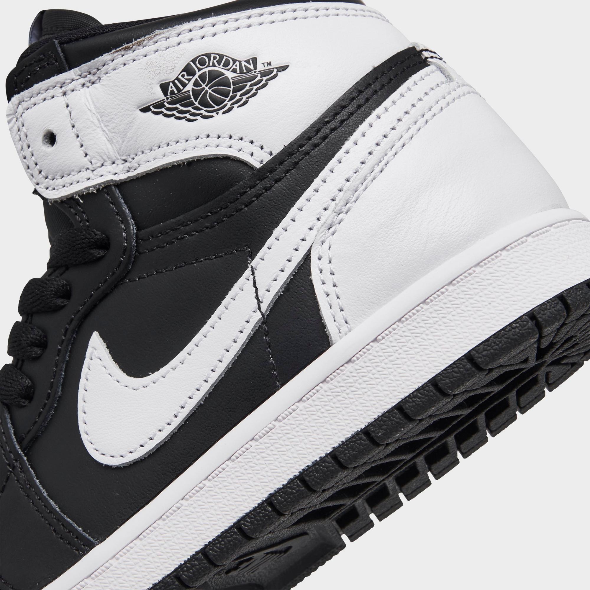 [FD1412-010] PRESCHOOL AIR JORDAN RETRO 1 HIGH OG 'BLACK WHITE' (PS)