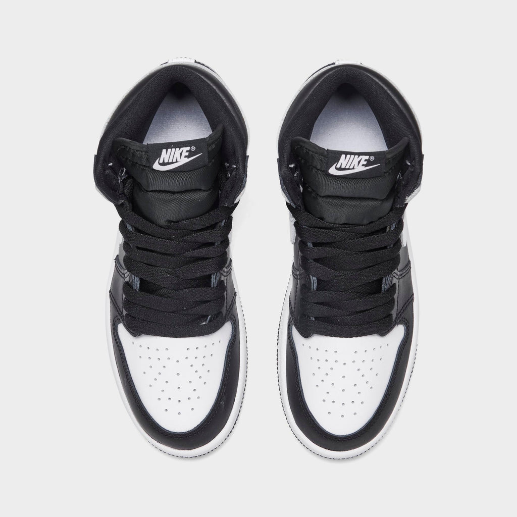 [FD1412-010] PRESCHOOL AIR JORDAN RETRO 1 HIGH OG 'BLACK WHITE' (PS)