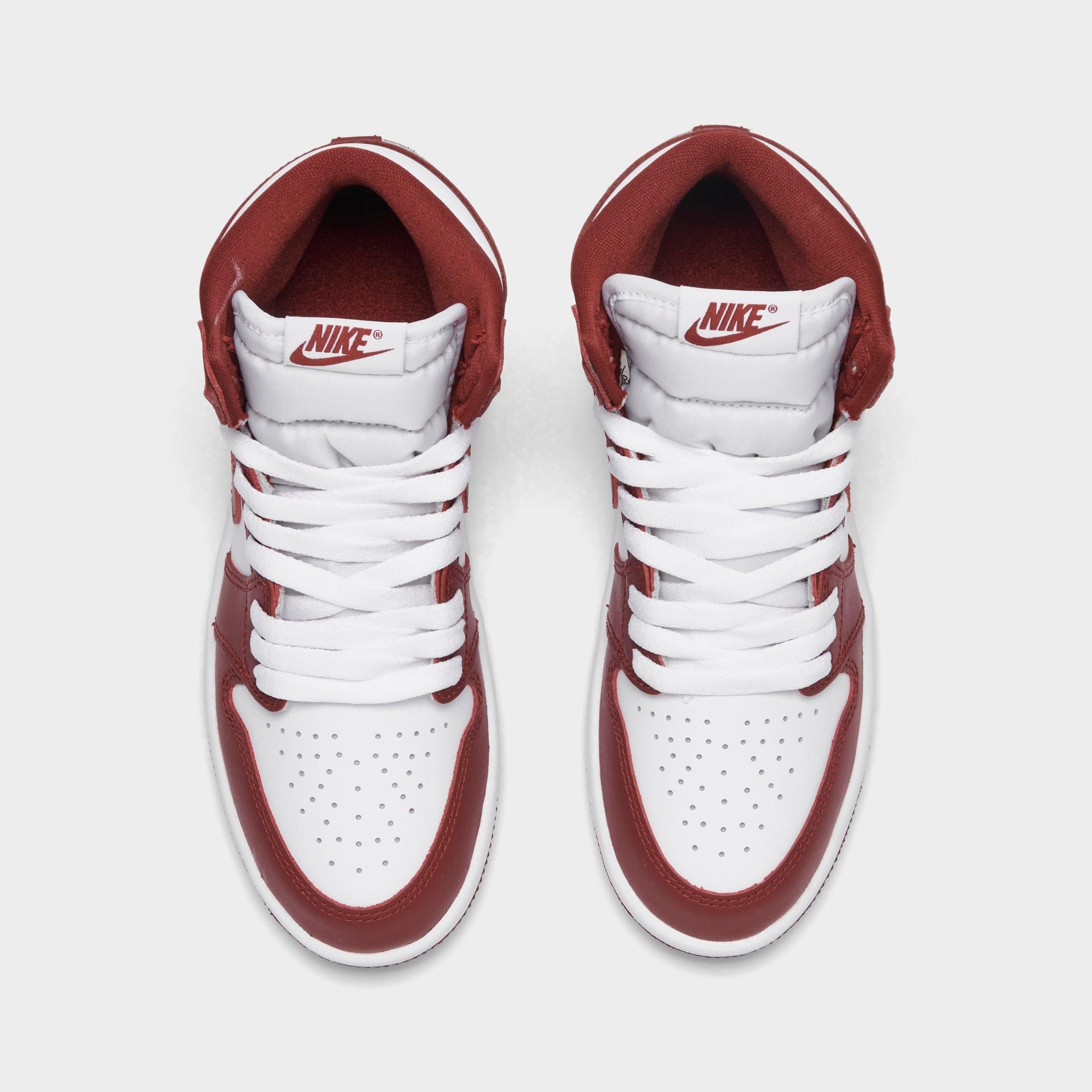 [FD1412-160] PRESCHOOL AIR JORDAN RETRO 1 HIGH OG PS 'TEAM RED'
