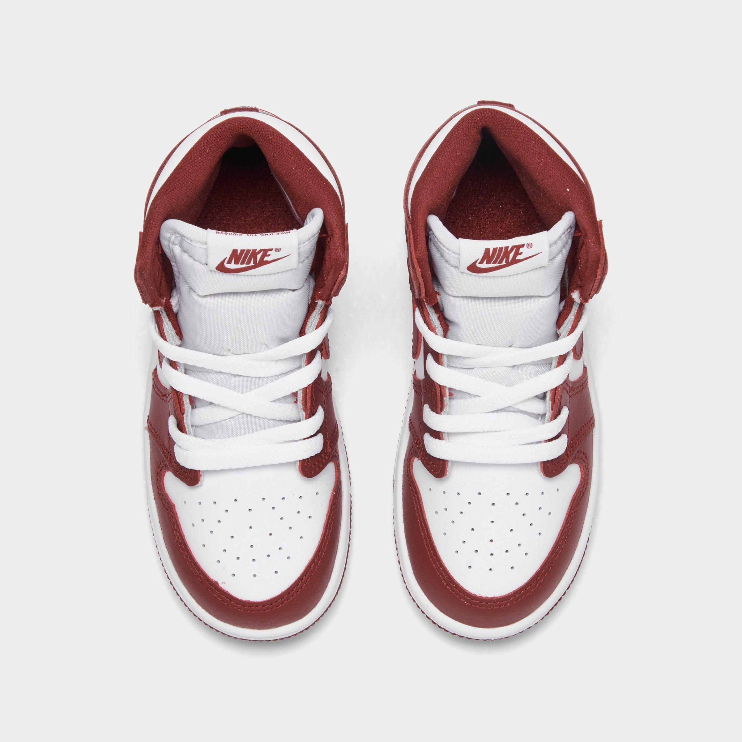 [FD1413-160] TODDLERS AIR JORDAN RETRO 1 HIGH OG TD 'TEAM RED'