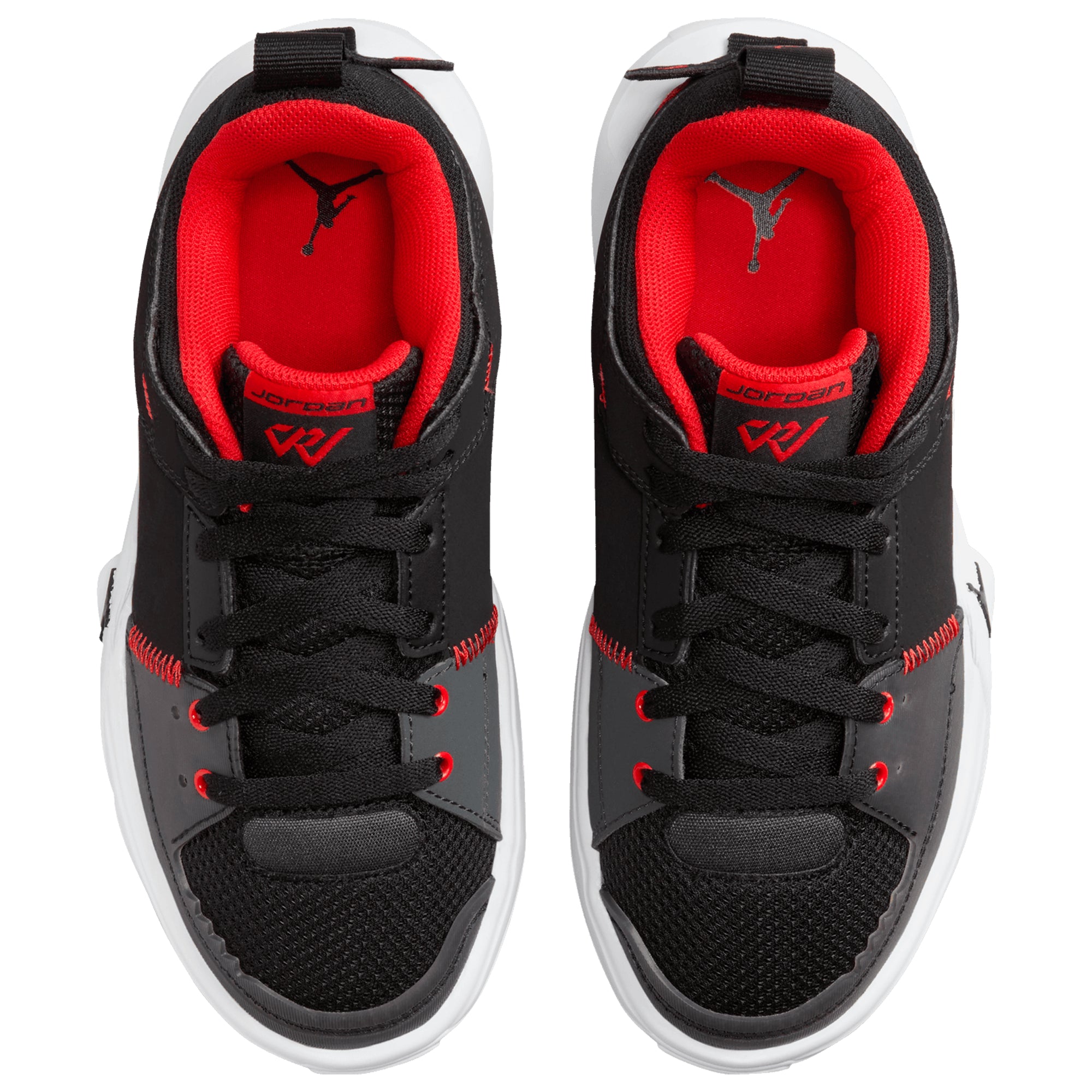[FD2338-006] GRADE SCHOOL AIR JORDAN ONE TAKE 5 'BLACK HABANERO RED'