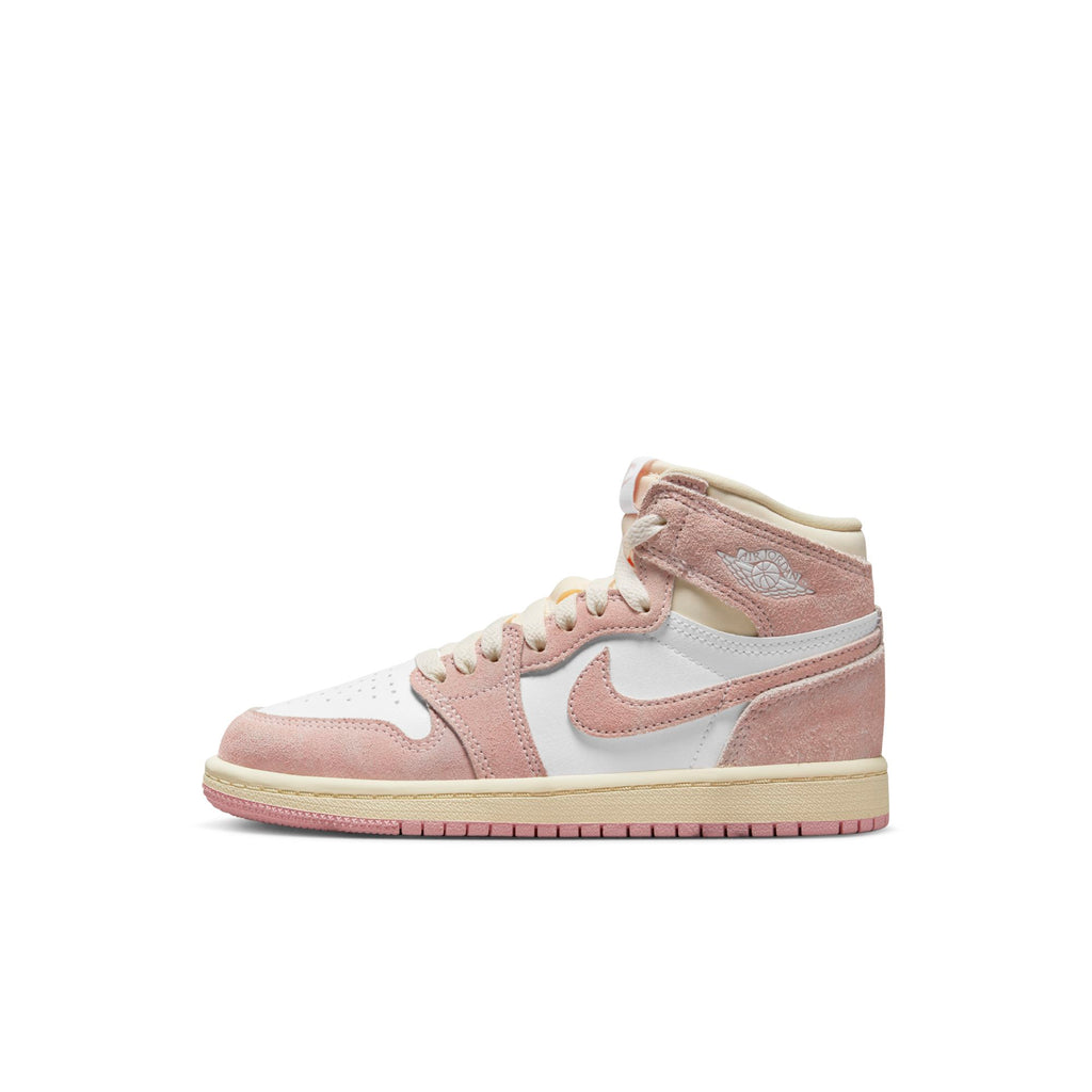 [FD2597-600] Preschool Air Jordan Retro 1 High OG 'Washed Pink (PS)'