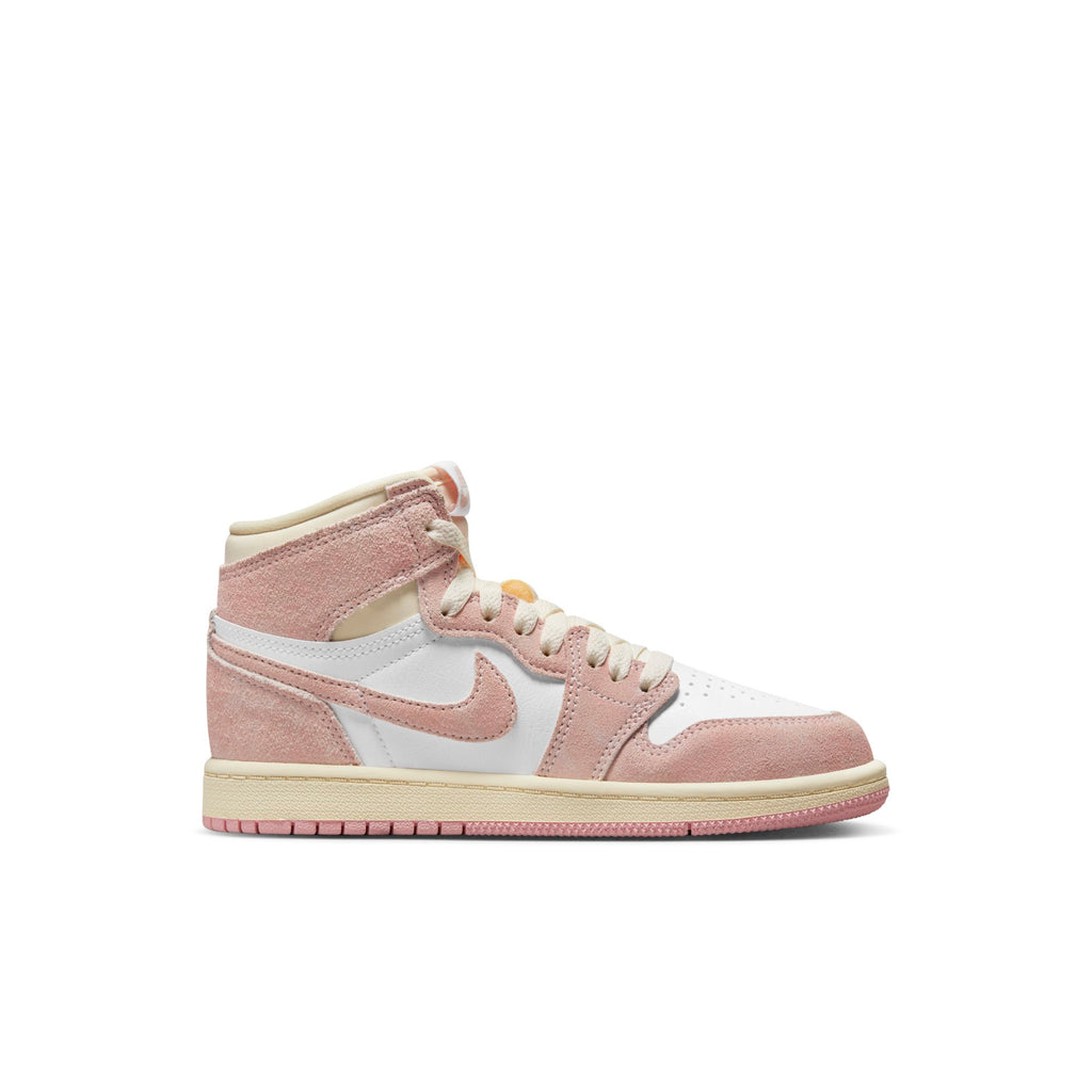 [FD2597-600] Preschool Air Jordan Retro 1 High OG 'Washed Pink (PS)'