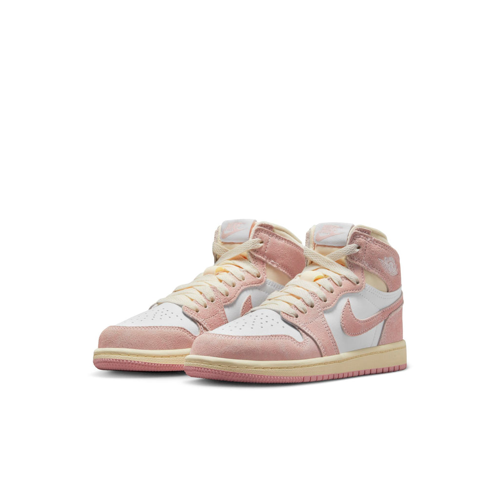 [FD2597-600] Preschool Air Jordan Retro 1 High OG 'Washed Pink (PS)'
