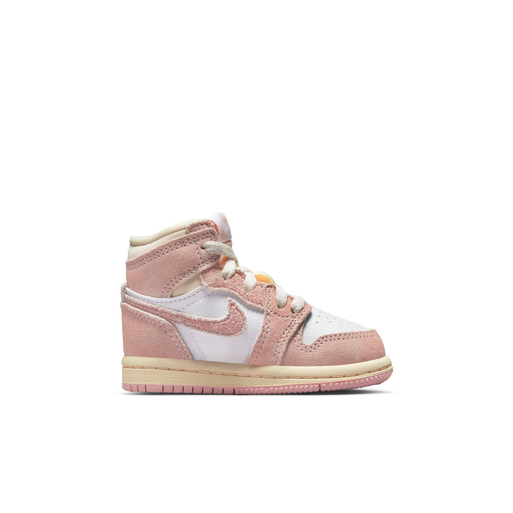 [FD2598-600] Preschool Air Jordan Retro 1 High OG 'Washed Pink (TD)'