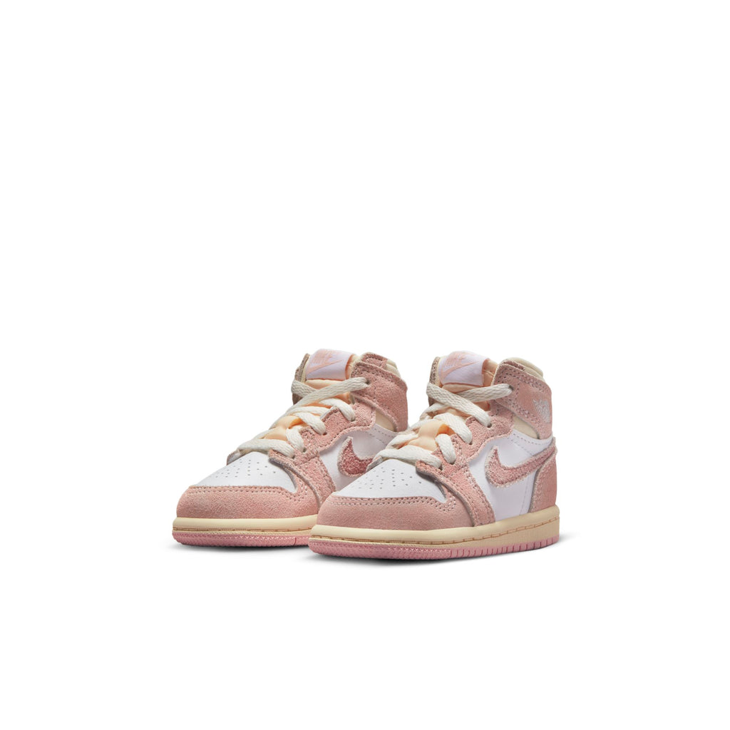 [FD2598-600] Preschool Air Jordan Retro 1 High OG 'Washed Pink (TD)'