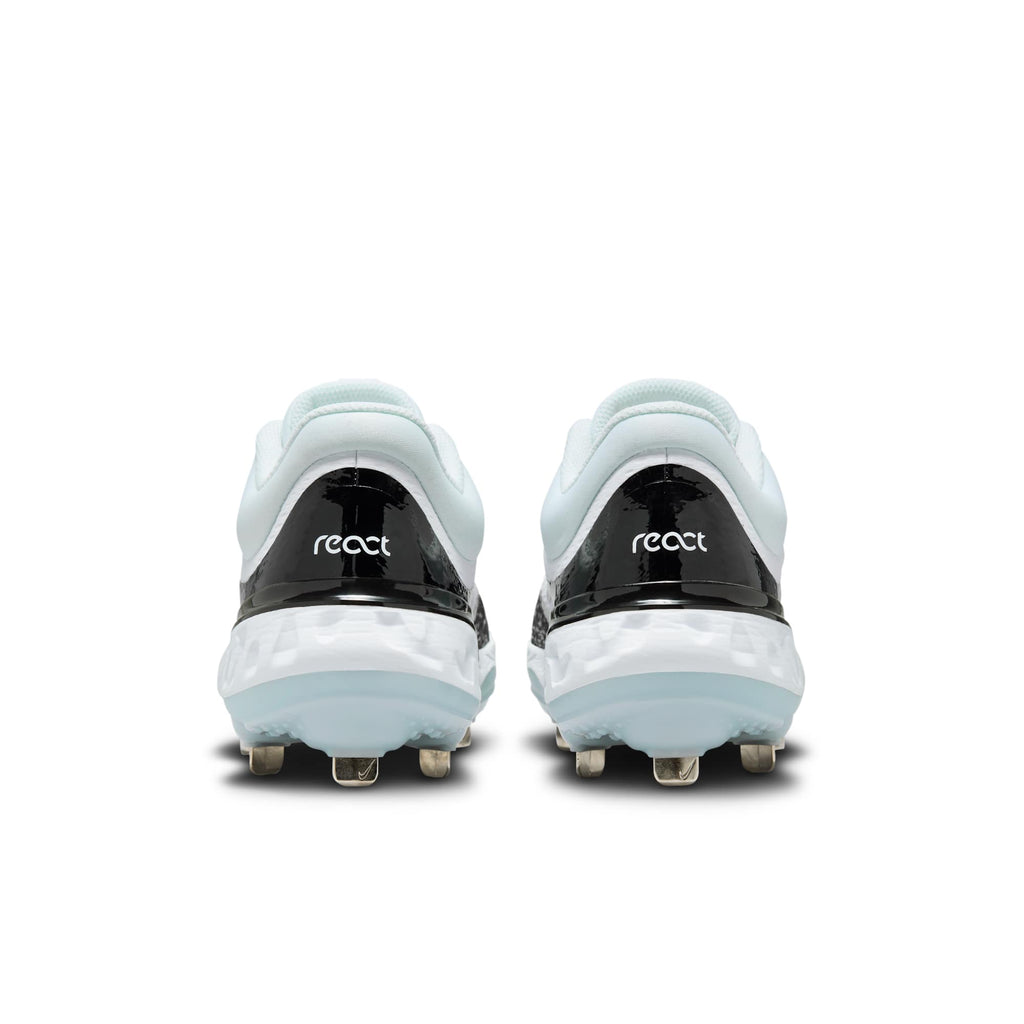 [FD2745-101] MENS NIKE ALPHA HUARACHE ELITE 4 LOW 'WHITE BLACK BLUE TINT'