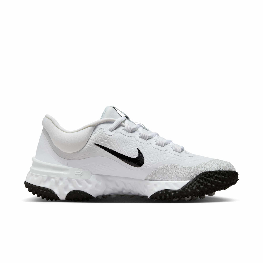 [FD2746-100] WOMENS NIKE ALPHA HUARACHE ELITE 4 TF 'PHOTON DUST BLACK'
