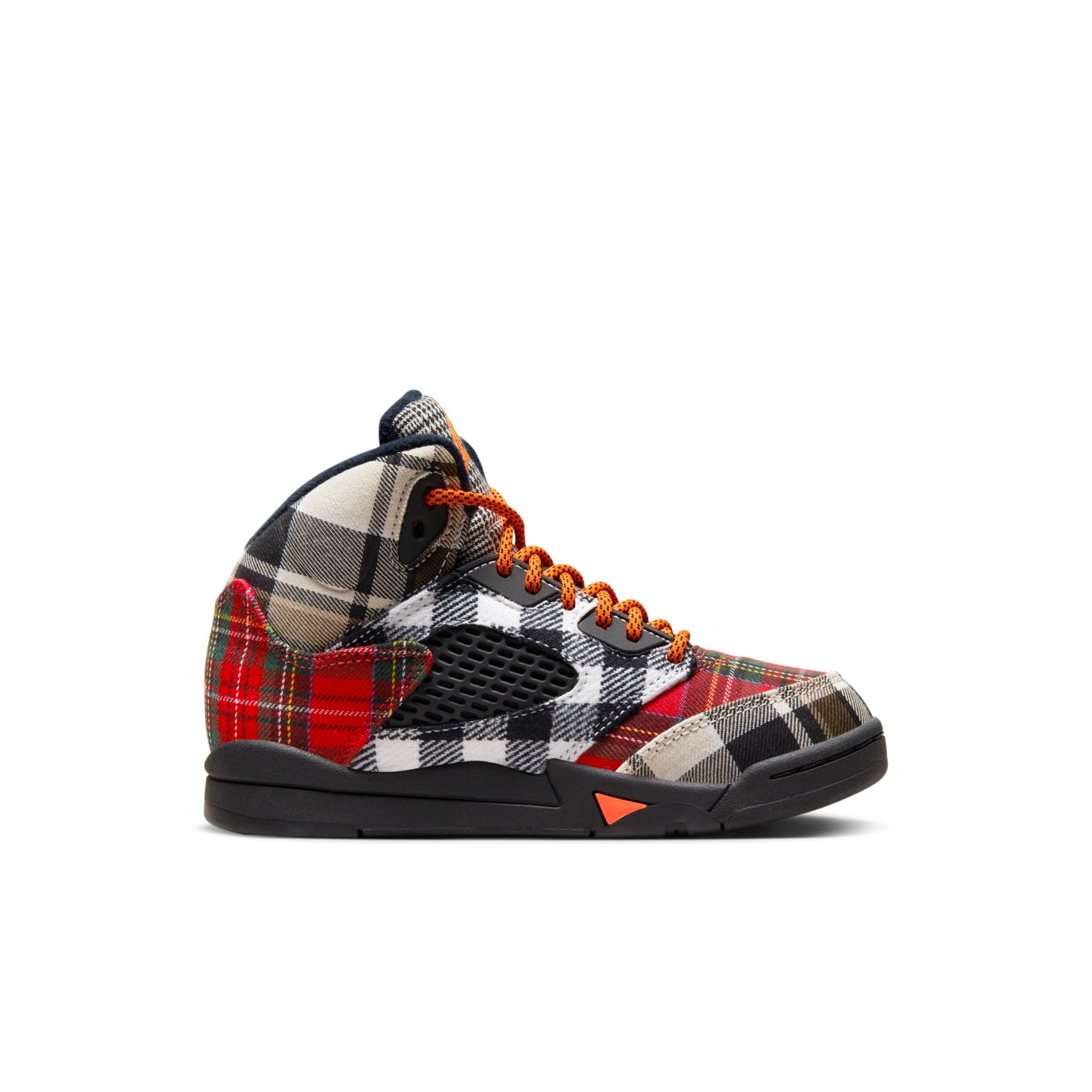 [FD4812-008] Preschool Air Jordan Retro 5 'Plaid (PS)'