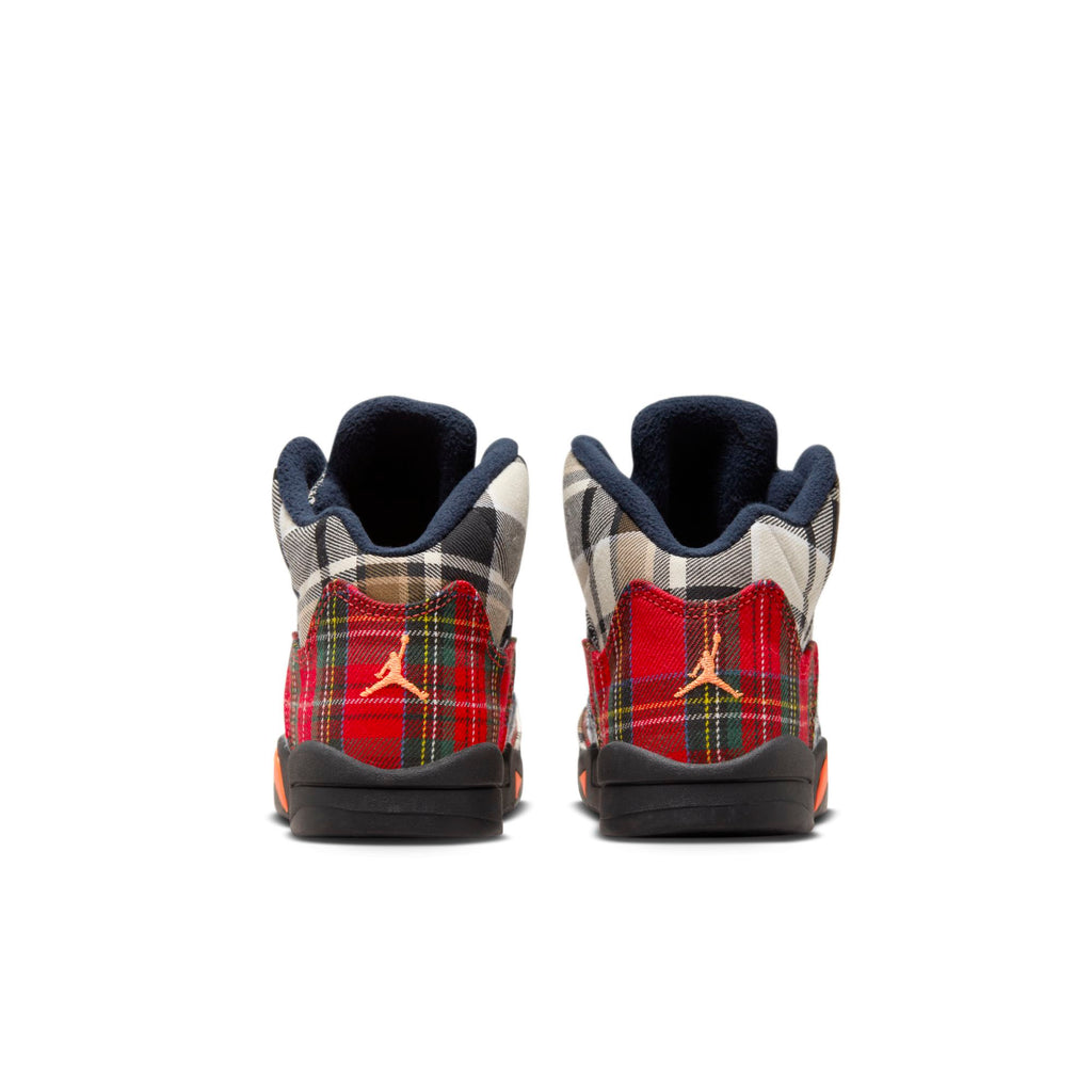 [FD4812-008] Preschool Air Jordan Retro 5 'Plaid (PS)'