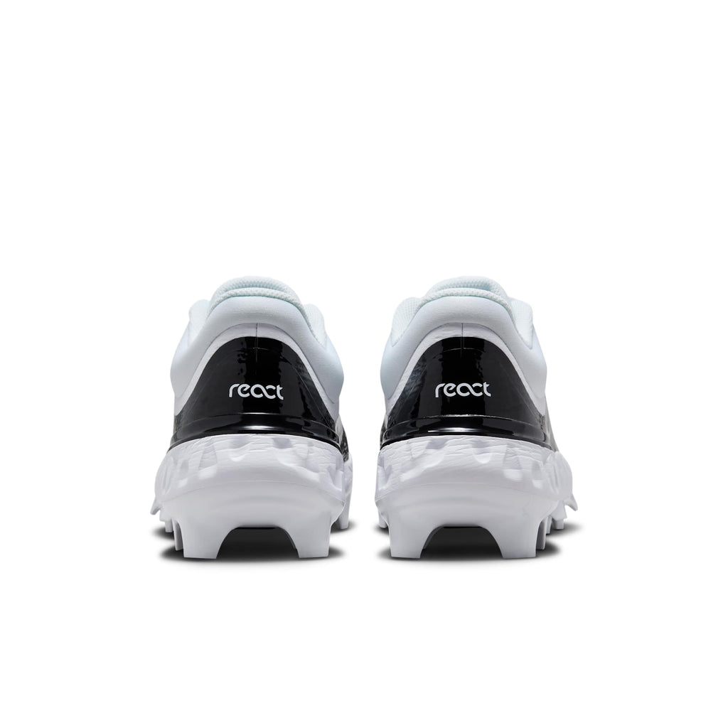 [FD6255-101] MENS NIKE ALPHA HUARACHE ELITE 4 LOW MCS 'WHITE BLACK'