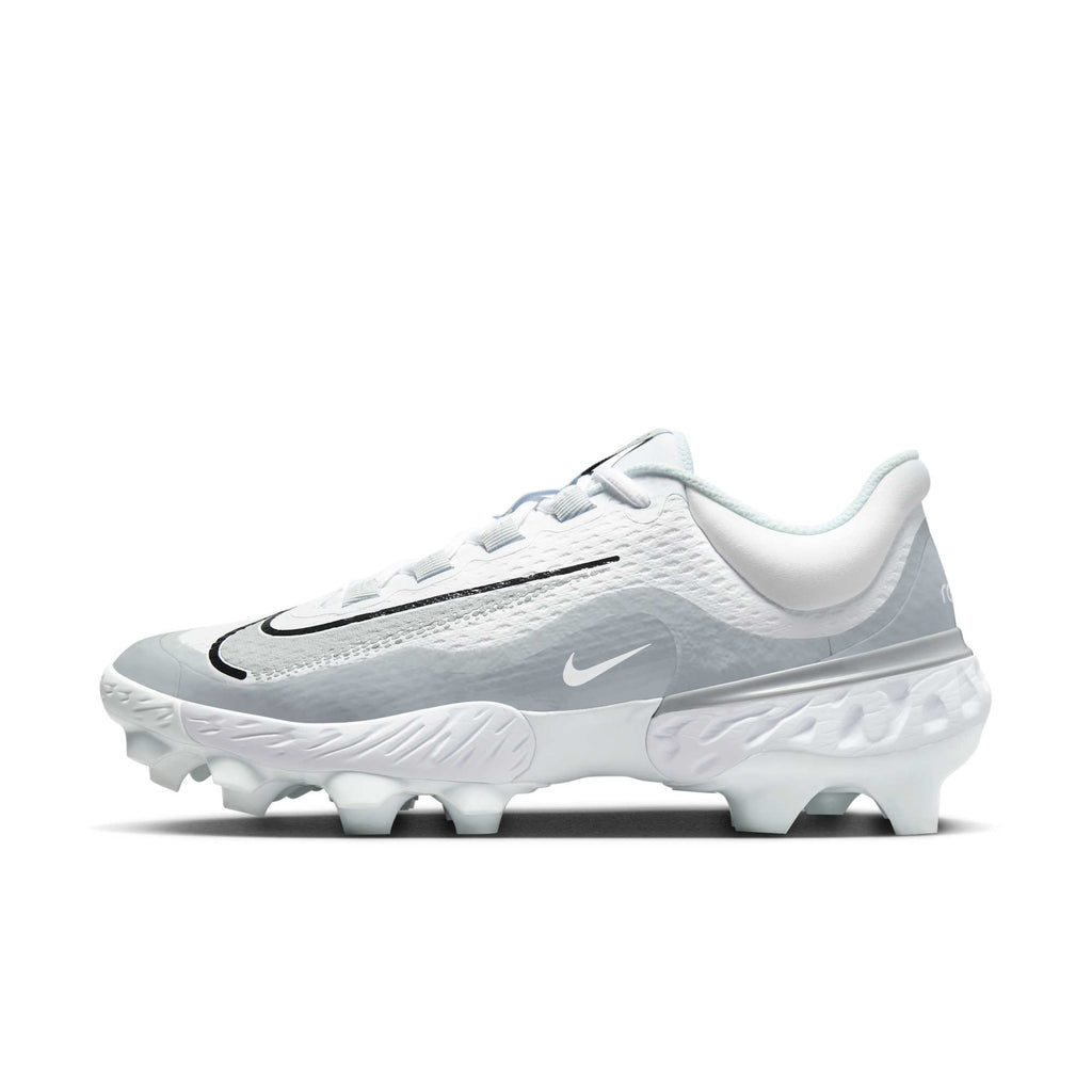 [FD6255-104] MENS NIKE ALPHA HUARACHE ELITE 4 LOW MCS 'WHITE WOLF GREY'