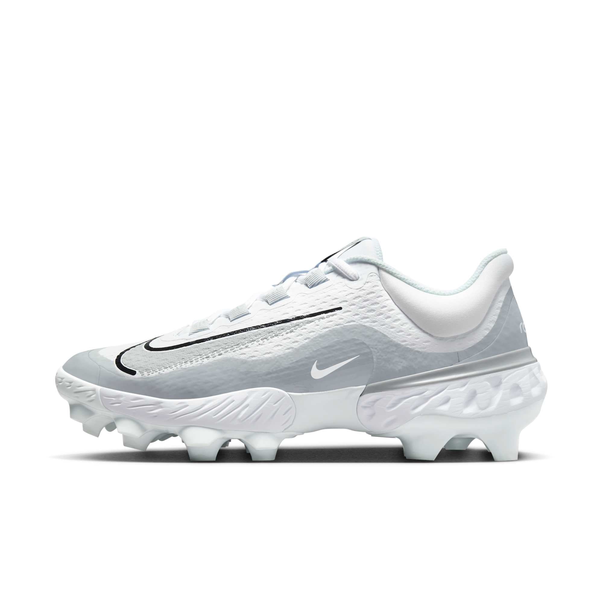 [FD6255-104] MENS NIKE ALPHA HUARACHE ELITE 4 LOW MCS 'WHITE WOLF GREY'