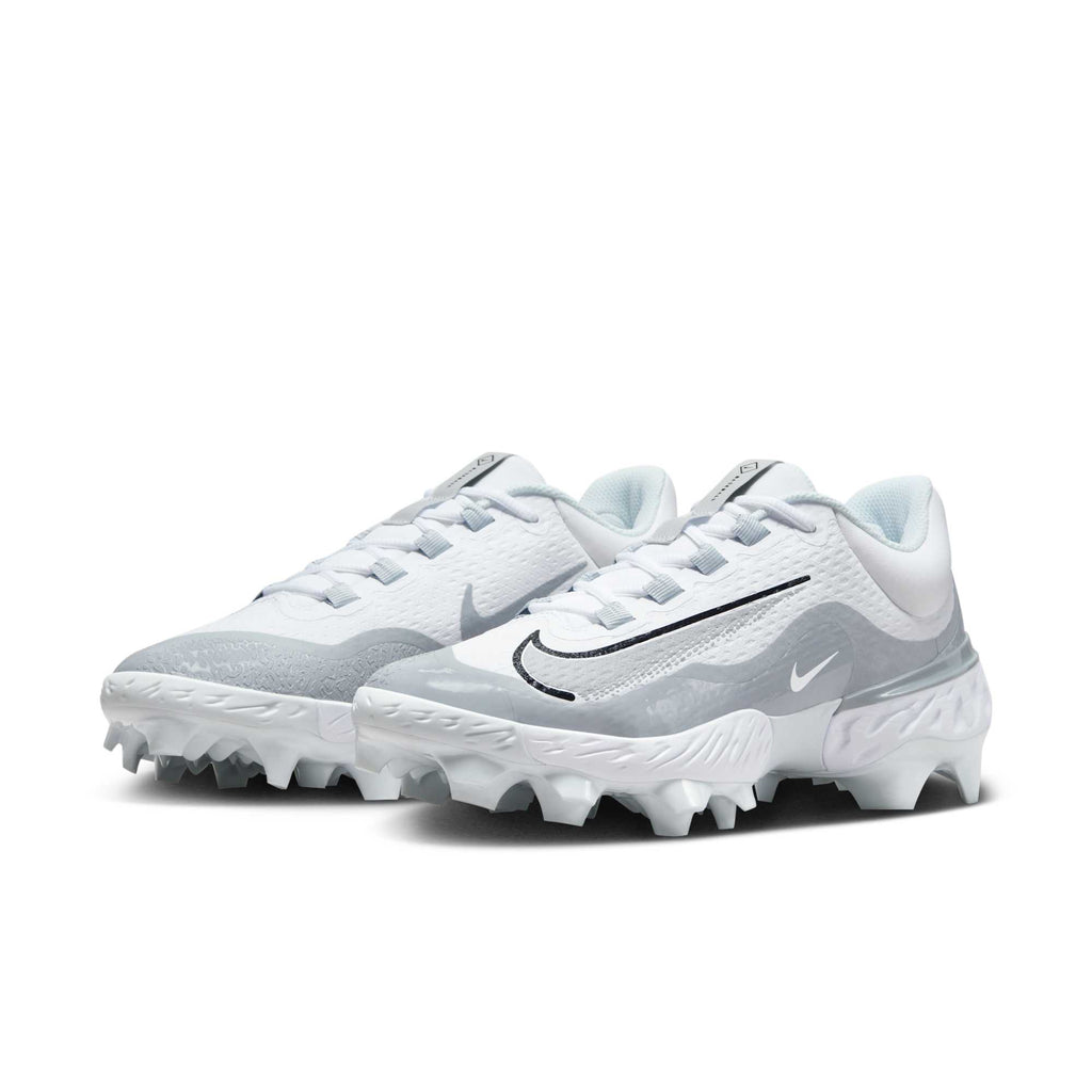 [FD6255-104] MENS NIKE ALPHA HUARACHE ELITE 4 LOW MCS 'WHITE WOLF GREY'