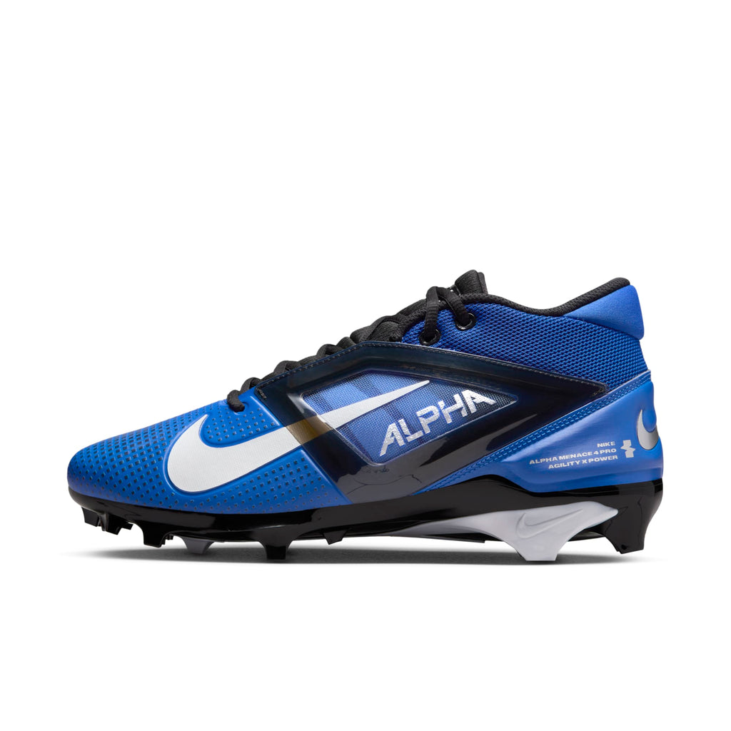 [FD7037-400] MENS NIKE ALPHA MENACE 4 PRO 'HYPER ROYAL WHITE'