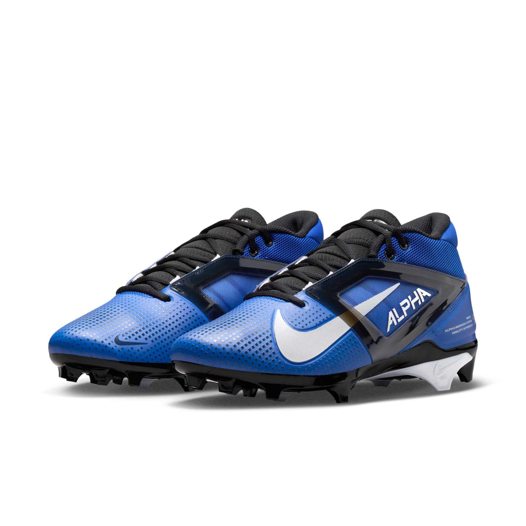 [FD7037-400] MENS NIKE ALPHA MENACE 4 PRO 'HYPER ROYAL WHITE'
