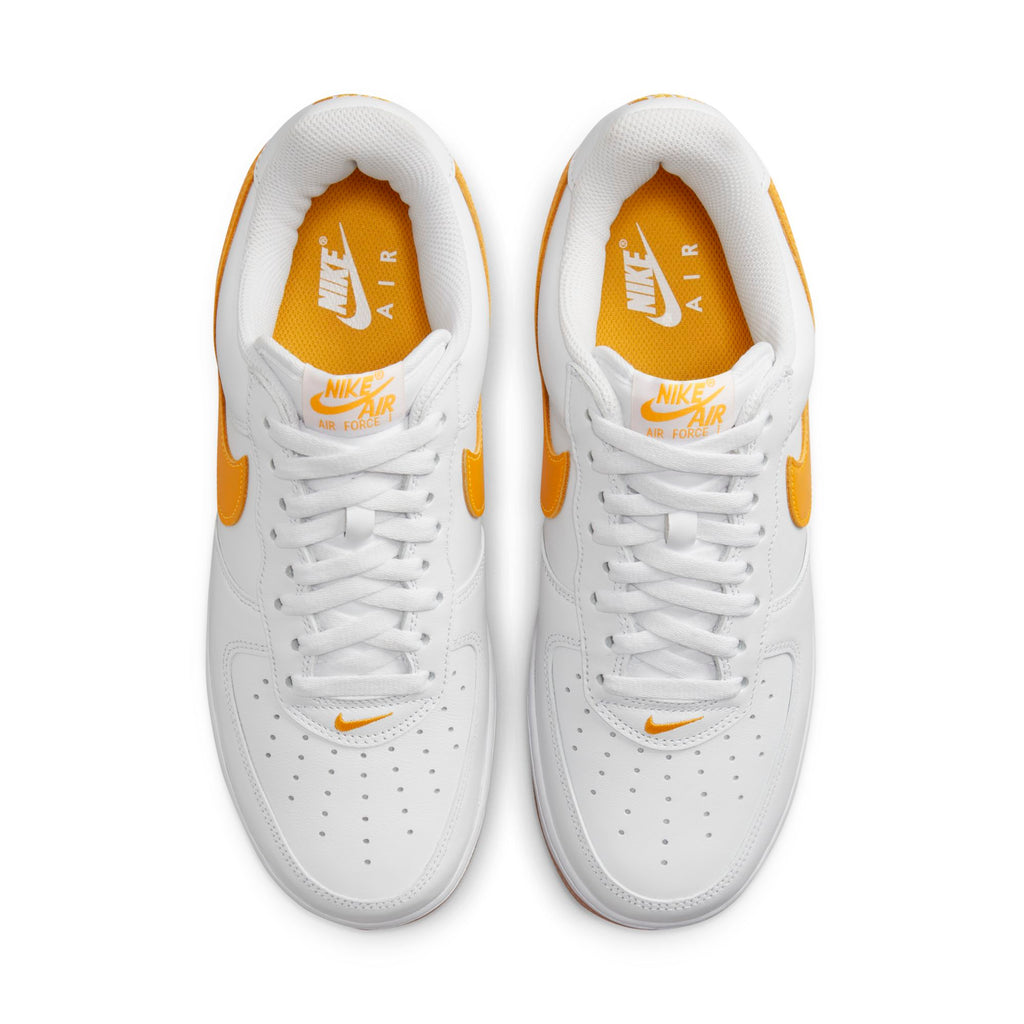 [FD7039-100] Mens Nike AIR FORCE 1 LOW 'WATERPROOF WHITE UNIVERSITY GOLD GUM'