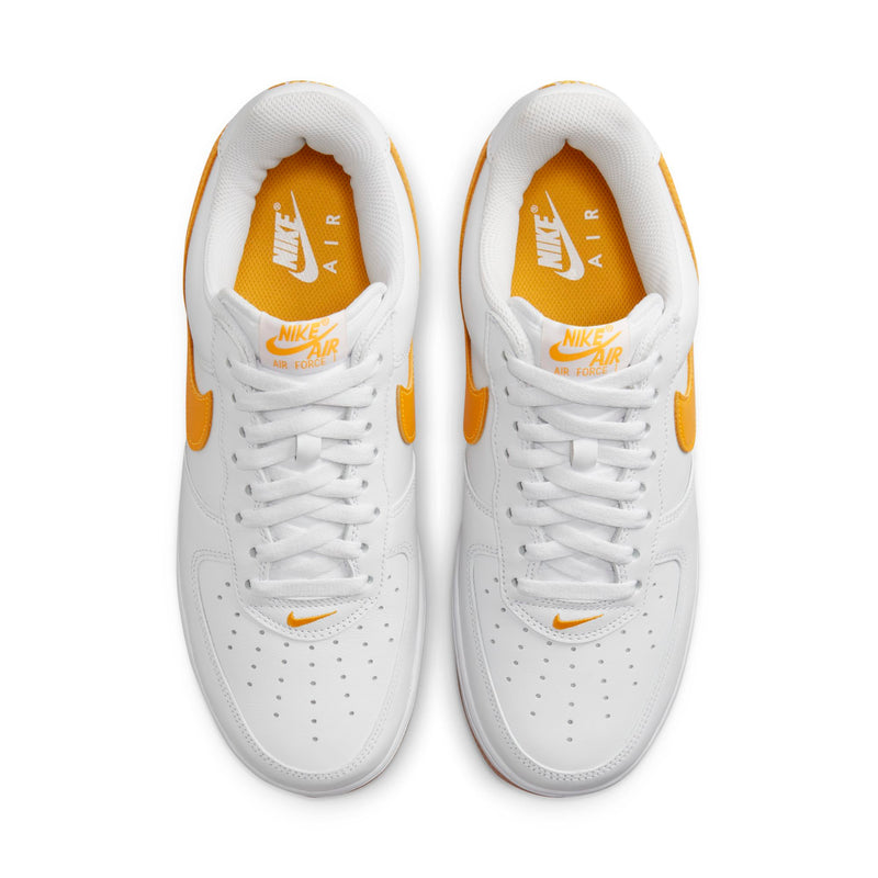[FD7039-100] Mens Nike AIR FORCE 1 LOW 'WATERPROOF WHITE UNIVERSITY GOLD GUM'