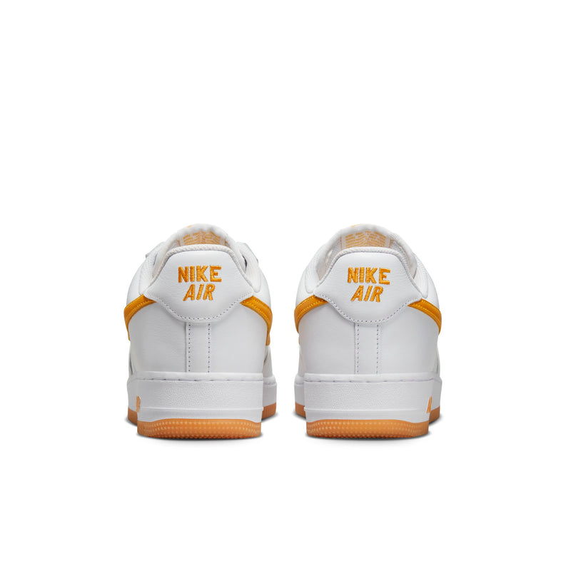 [FD7039-100] Mens Nike AIR FORCE 1 LOW 'WATERPROOF WHITE UNIVERSITY GOLD GUM'
