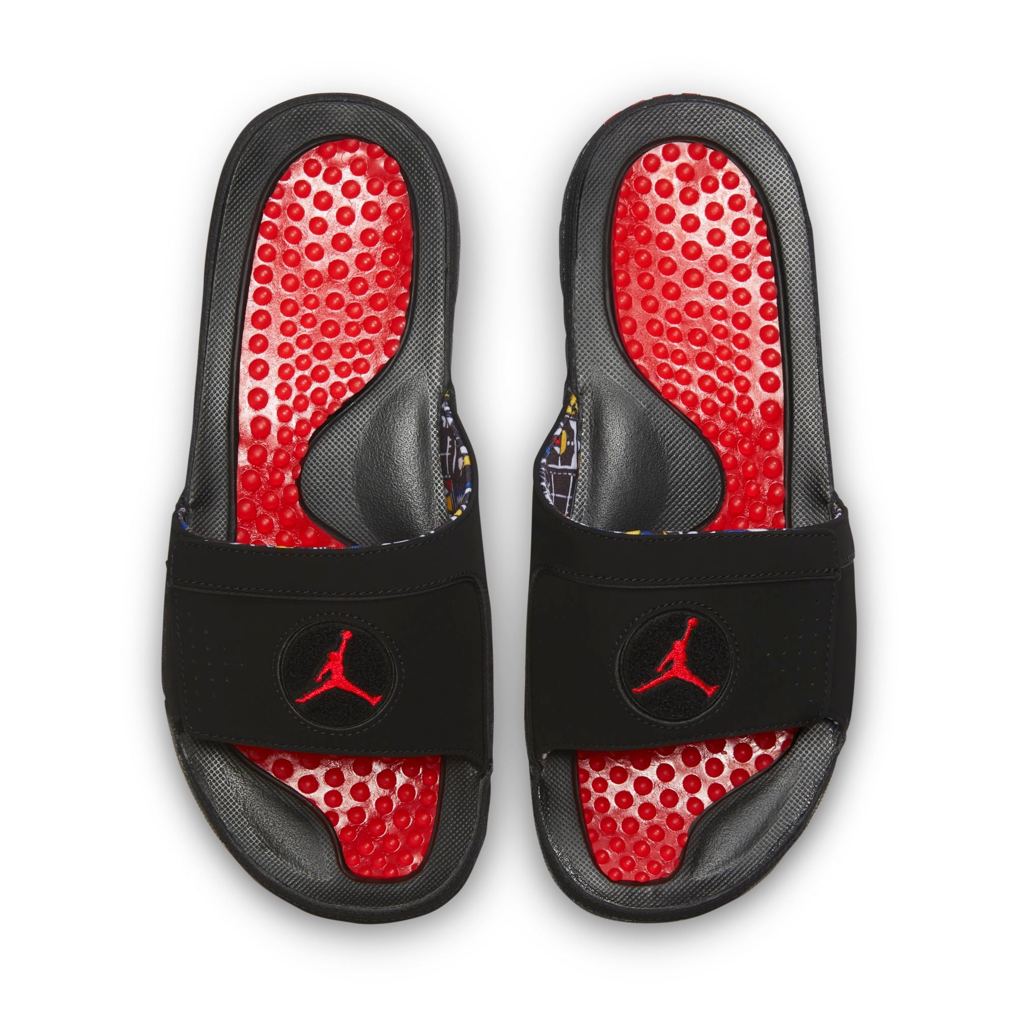 [FD7674-001] Mens Air Jordan RETRO HYDRO 8 RETRO SLIDE 'PLAYOFF'
