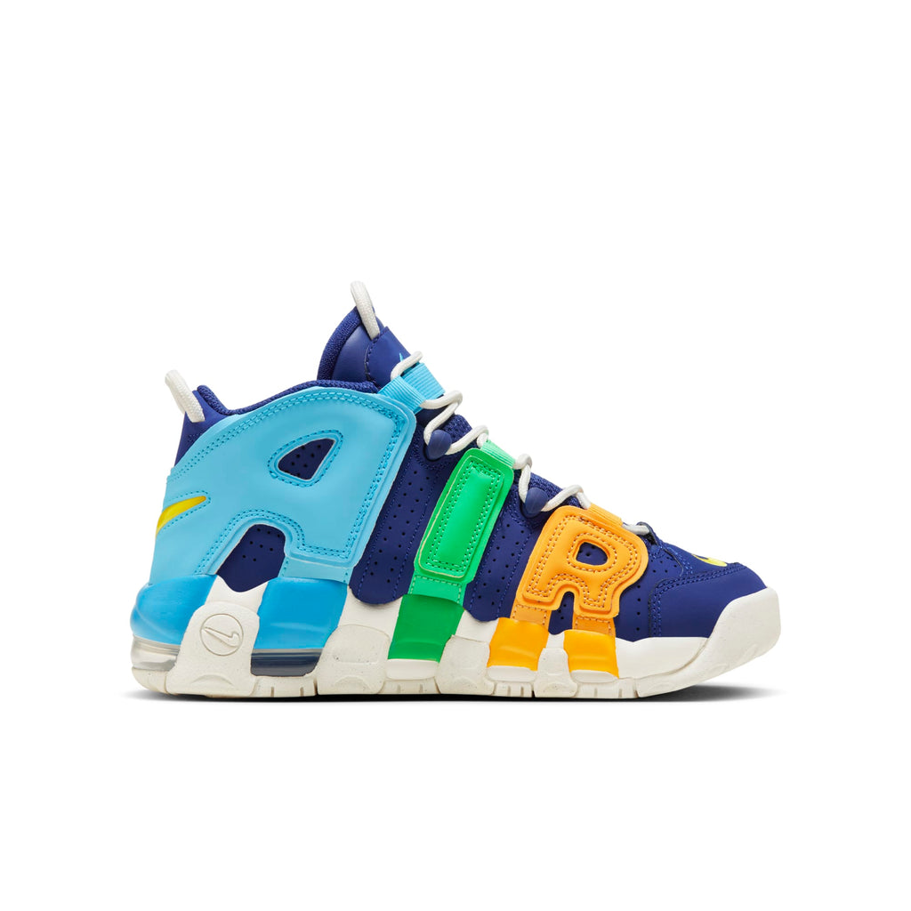 [FJ0693-455] Grade School Nike AIR MORE UPTEMPO 'KALEIDOSCOPE (GS)'