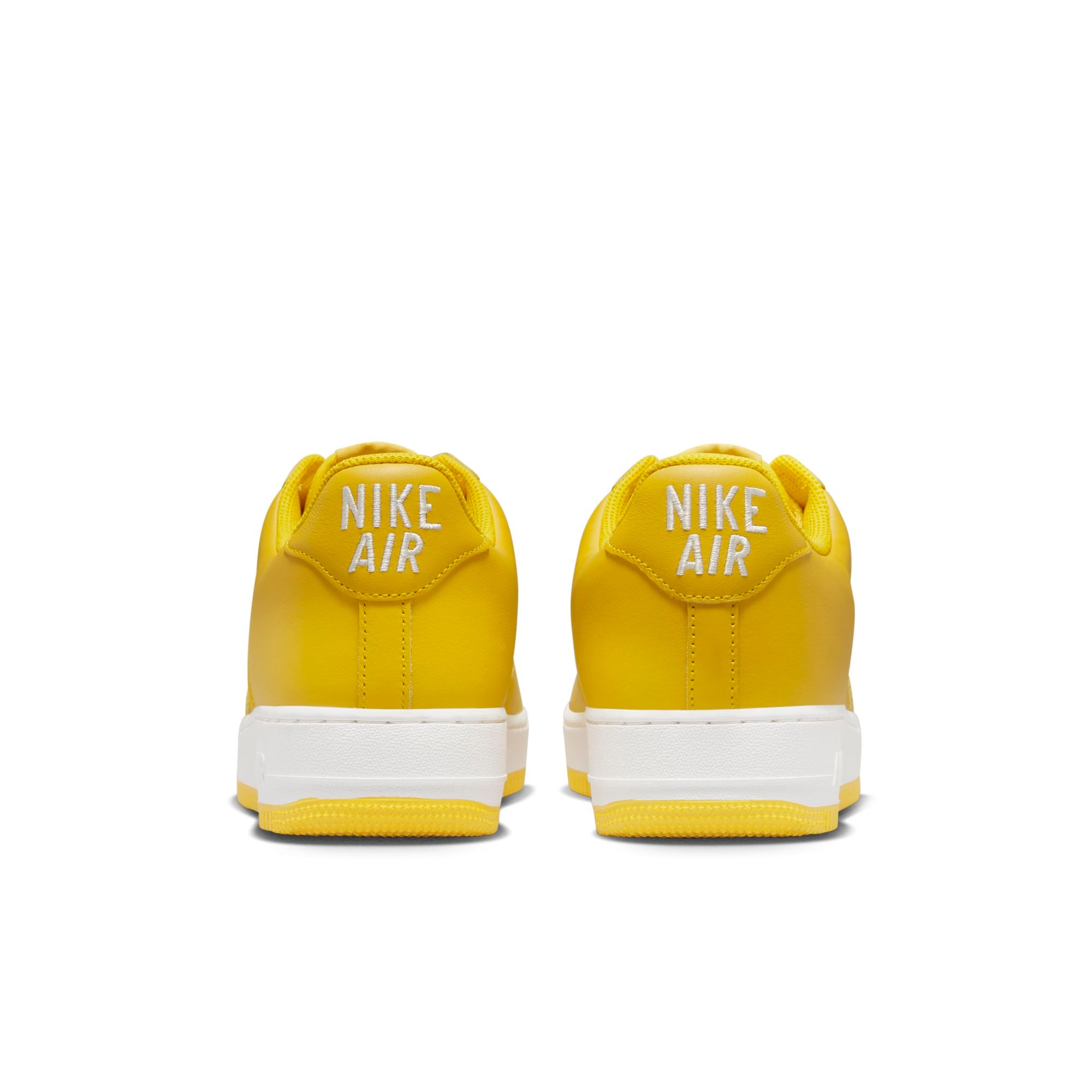 [FJ1044-700] Mens Nike AIR FORCE 1 LOW '07 RETRO 'COLOR OF THE MONTH YELLOW JEWEL'