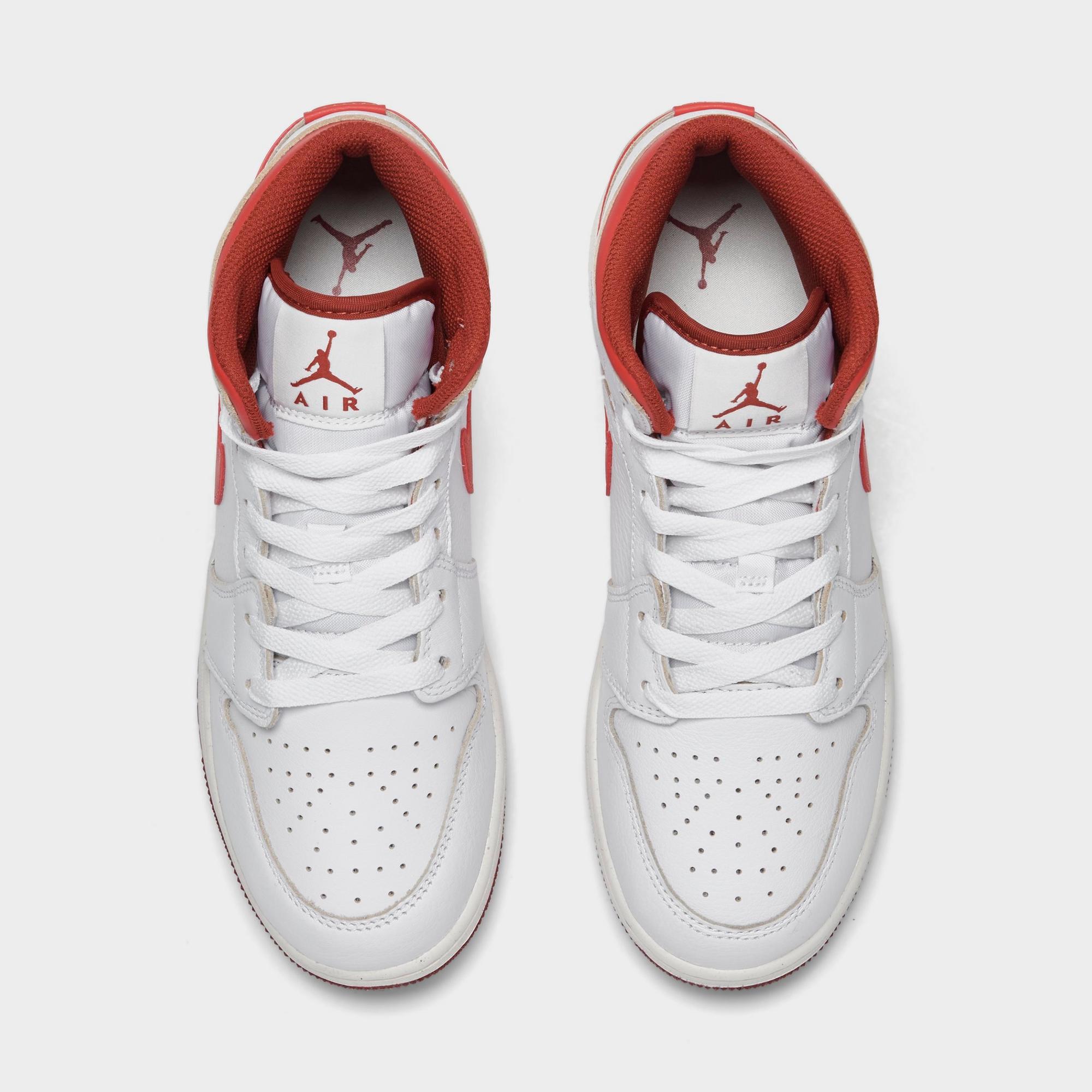 [FJ3464-160] GRADE SCHOOL AIR JORDAN RETRO 1 MID SE 'DUNE RED'