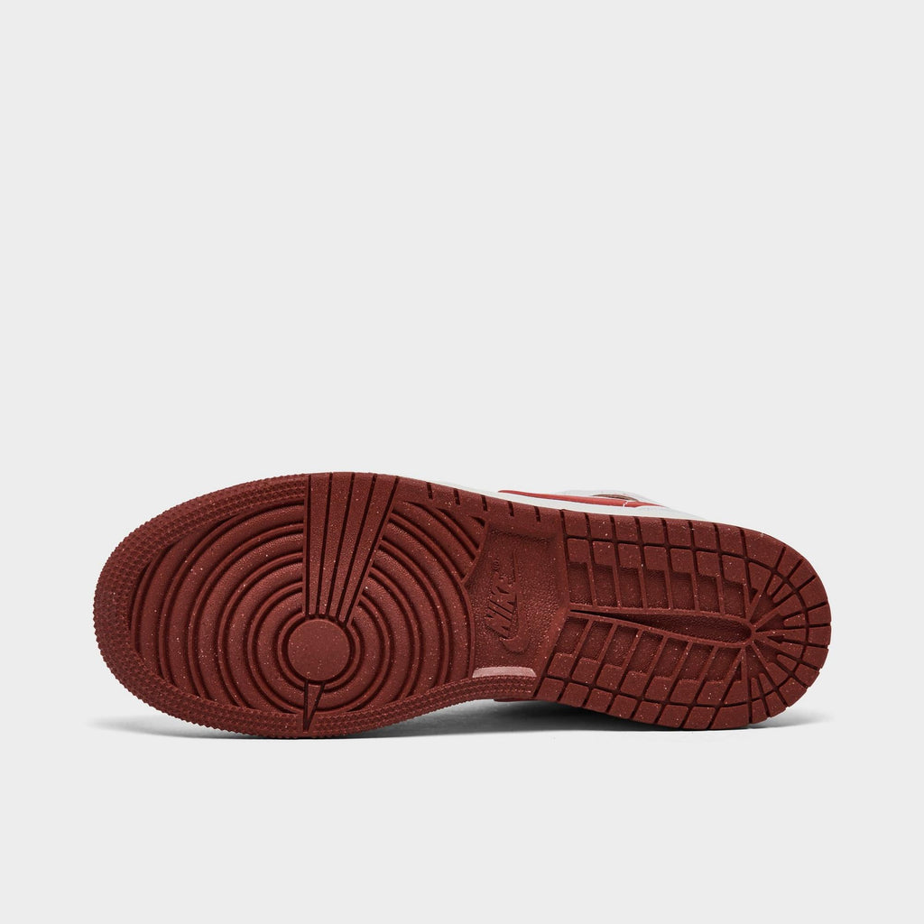 [FJ3464-160] GRADE SCHOOL AIR JORDAN RETRO 1 MID SE 'DUNE RED'