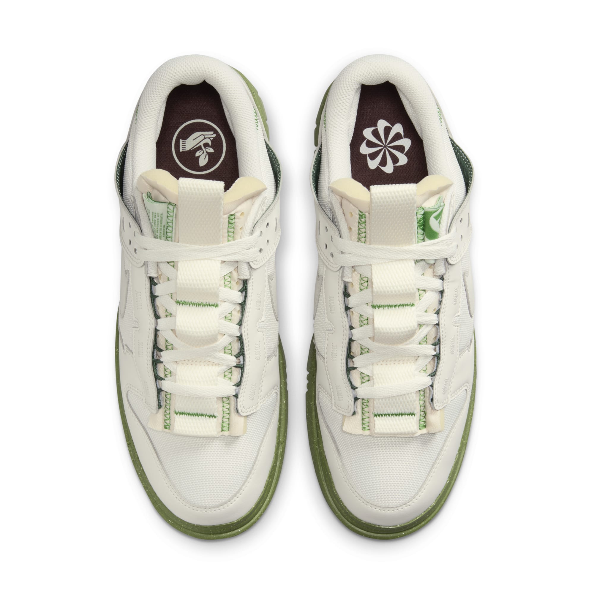 [FJ4192-001] Mens Nike AIR DUNK JUMBO 'PHANTOM CHLOROPHYLL'
