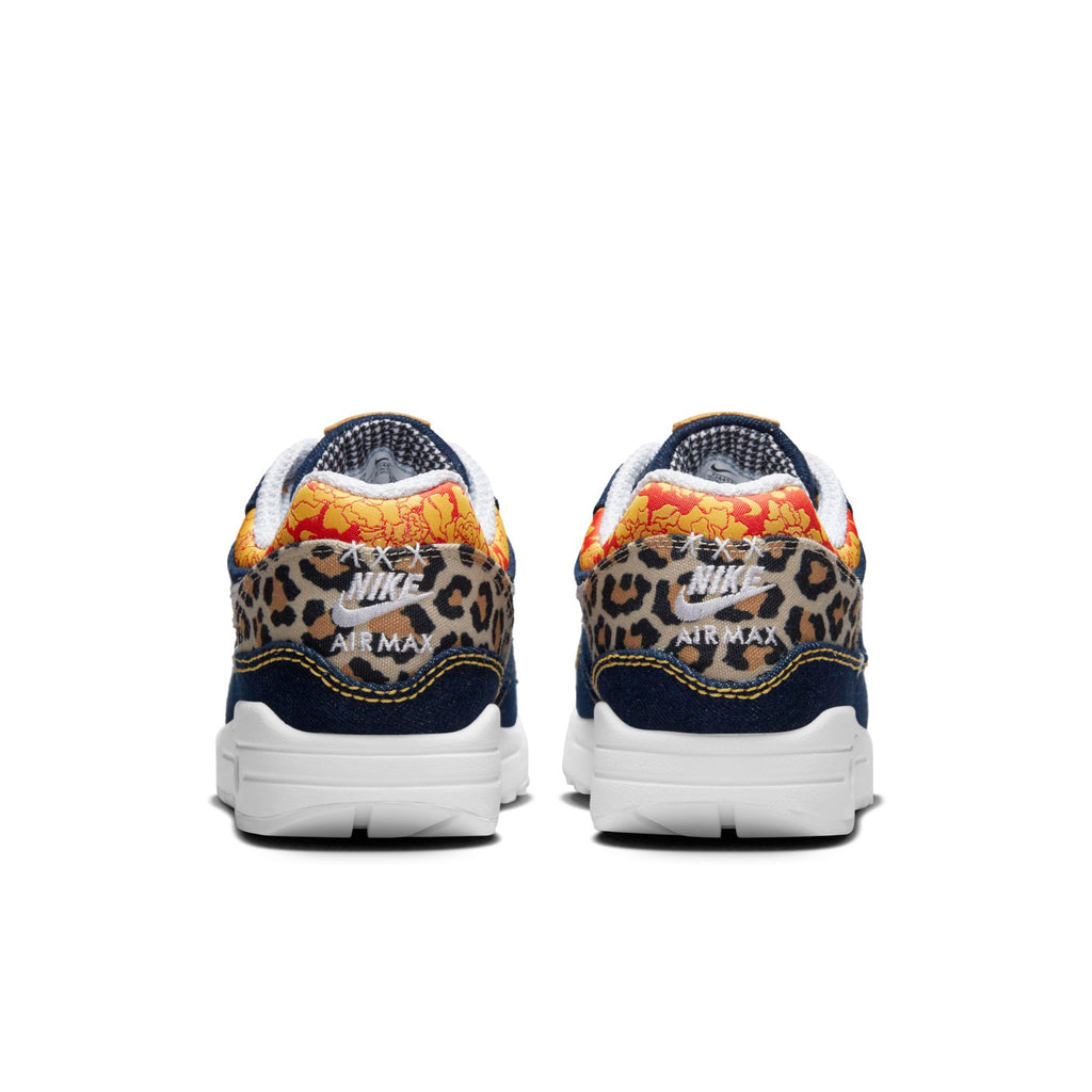 [FJ4452-432] Mens Nike AIR MAX 1 PREMIUM 'DENIM LEOPARD'