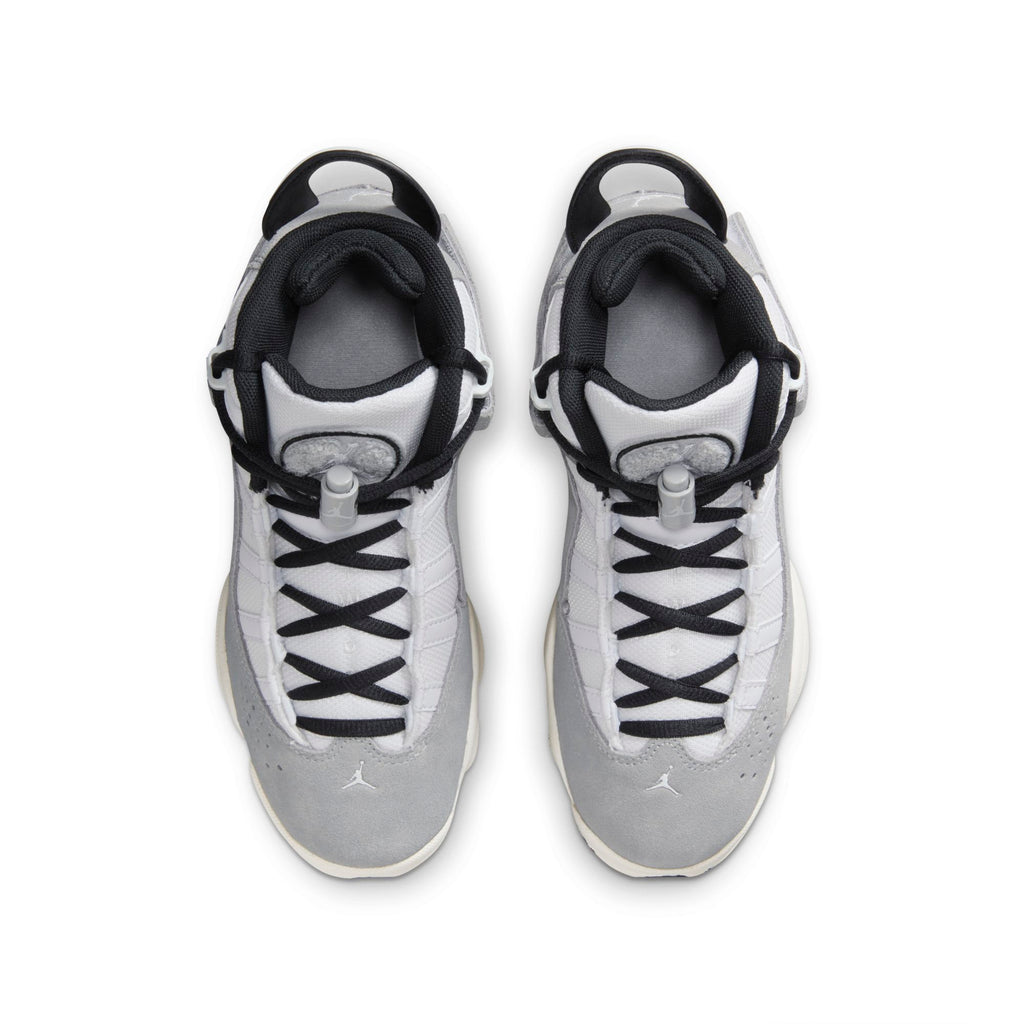 [FJ4651-077] Grade School Air Jordan 6 RINGS GS 'LIGHT SMOKE GREY'