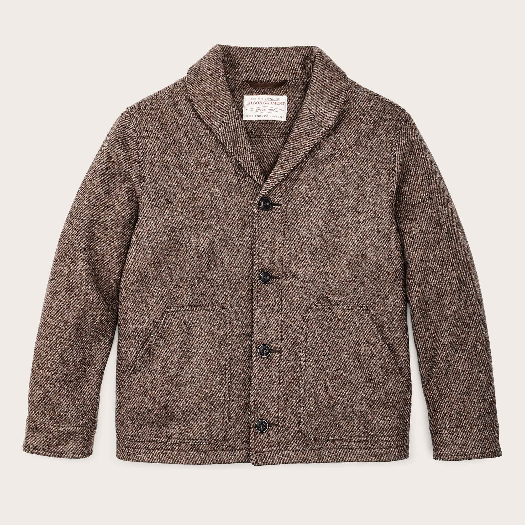 MENS FILSON DECATUR ISLAND WOOL RELAXED FIT 1ST STANDARD JACKET