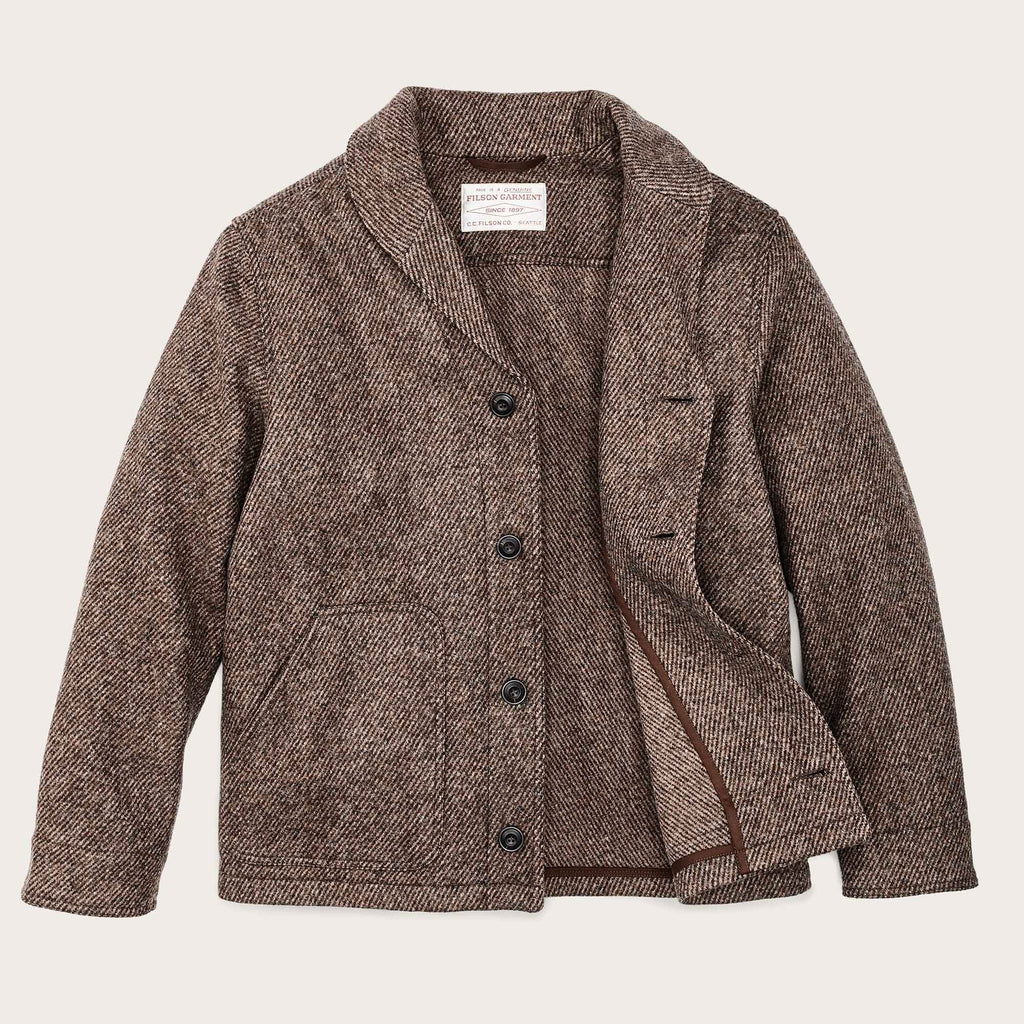 MENS FILSON DECATUR ISLAND WOOL RELAXED FIT 1ST STANDARD JACKET