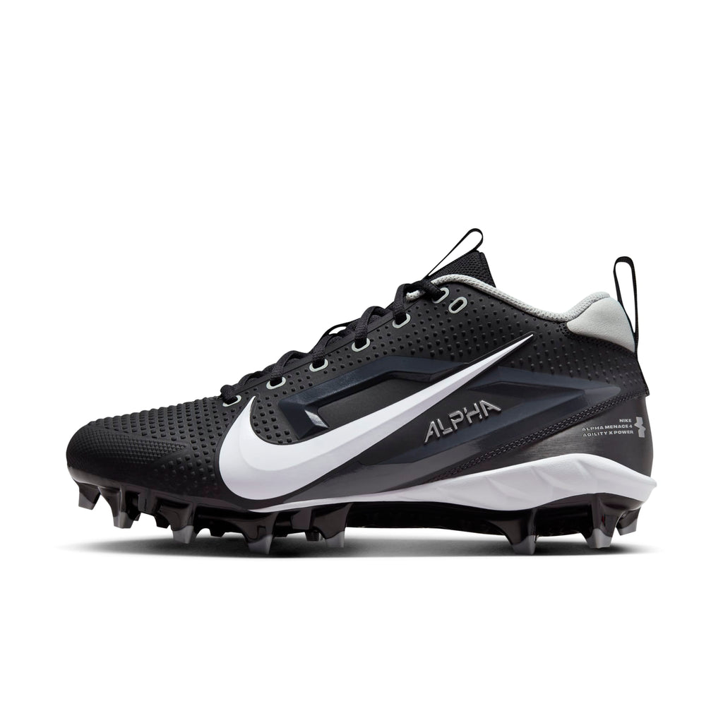 [FN0027-001] MENS NIKE ALPHA MENACE 4 VARSITY 'BLACK WHITE'
