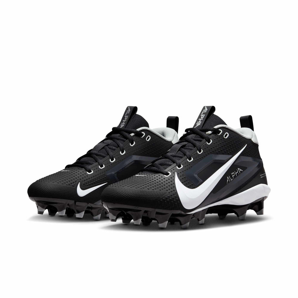 [FN0027-001] MENS NIKE ALPHA MENACE 4 VARSITY 'BLACK WHITE'