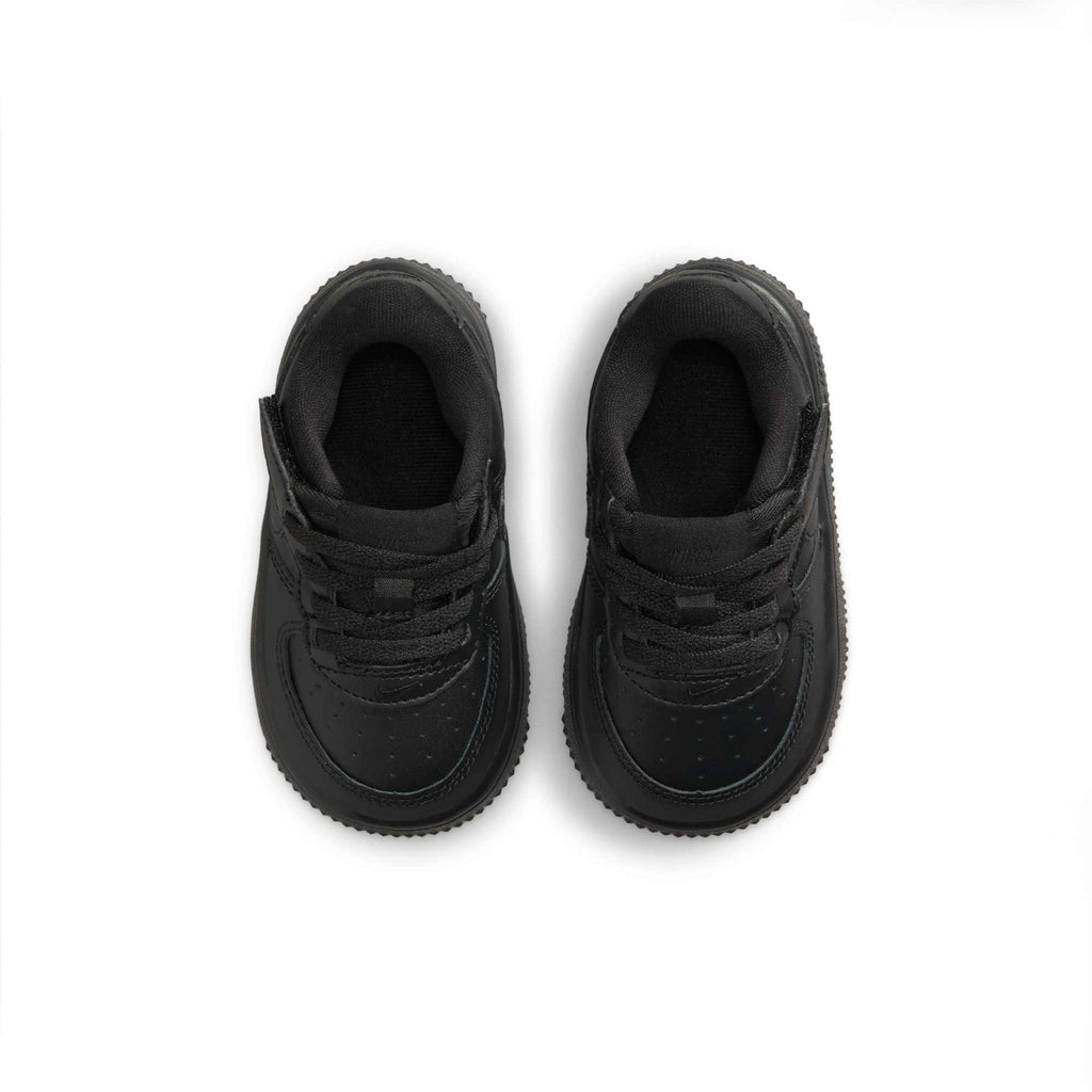 [FN0236-001] TODDLERS NIKE AIR FORCE 1 LOW EASYON 'TRIPLE BLACK' (TD)