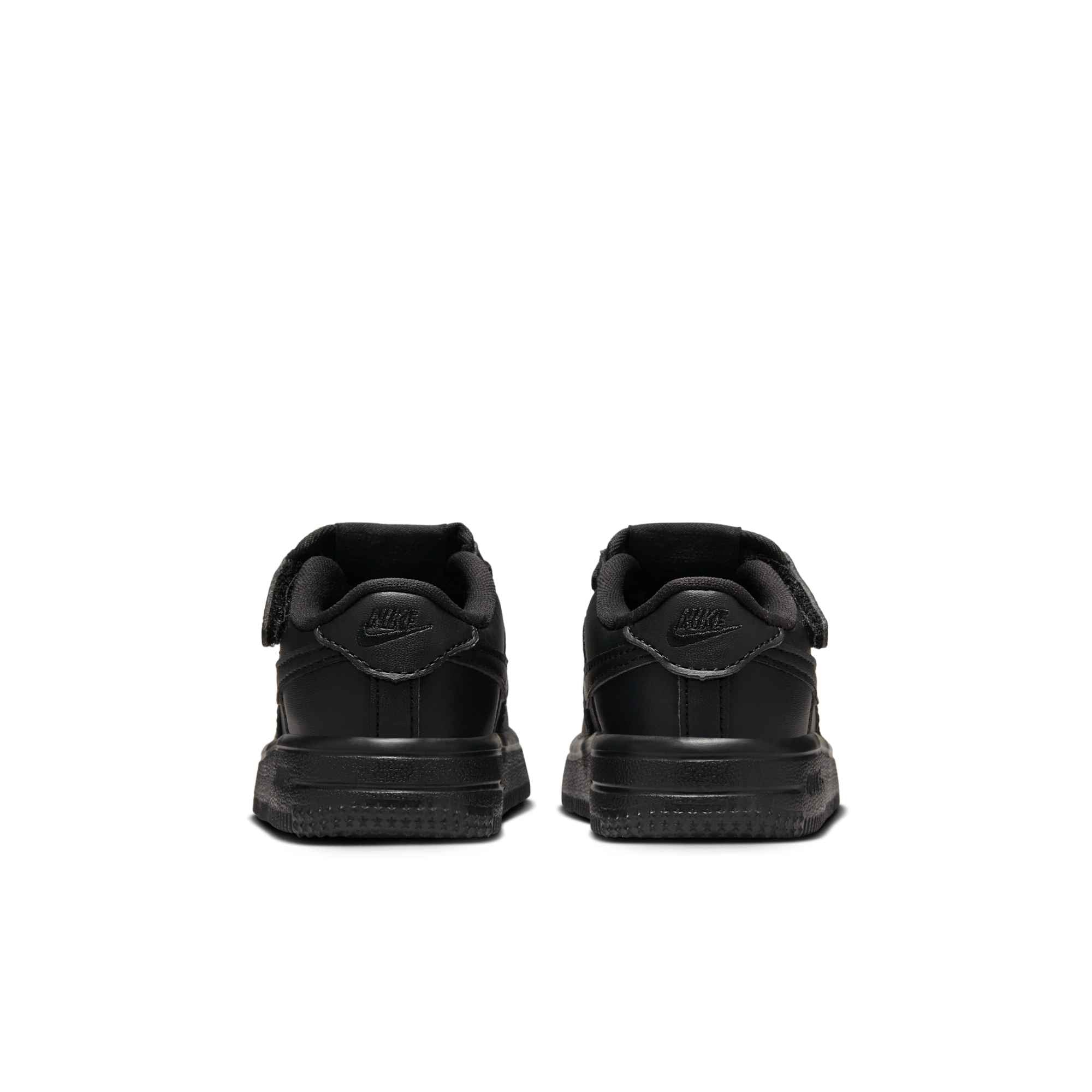 [FN0236-001] TODDLERS NIKE AIR FORCE 1 LOW EASYON 'TRIPLE BLACK' (TD)