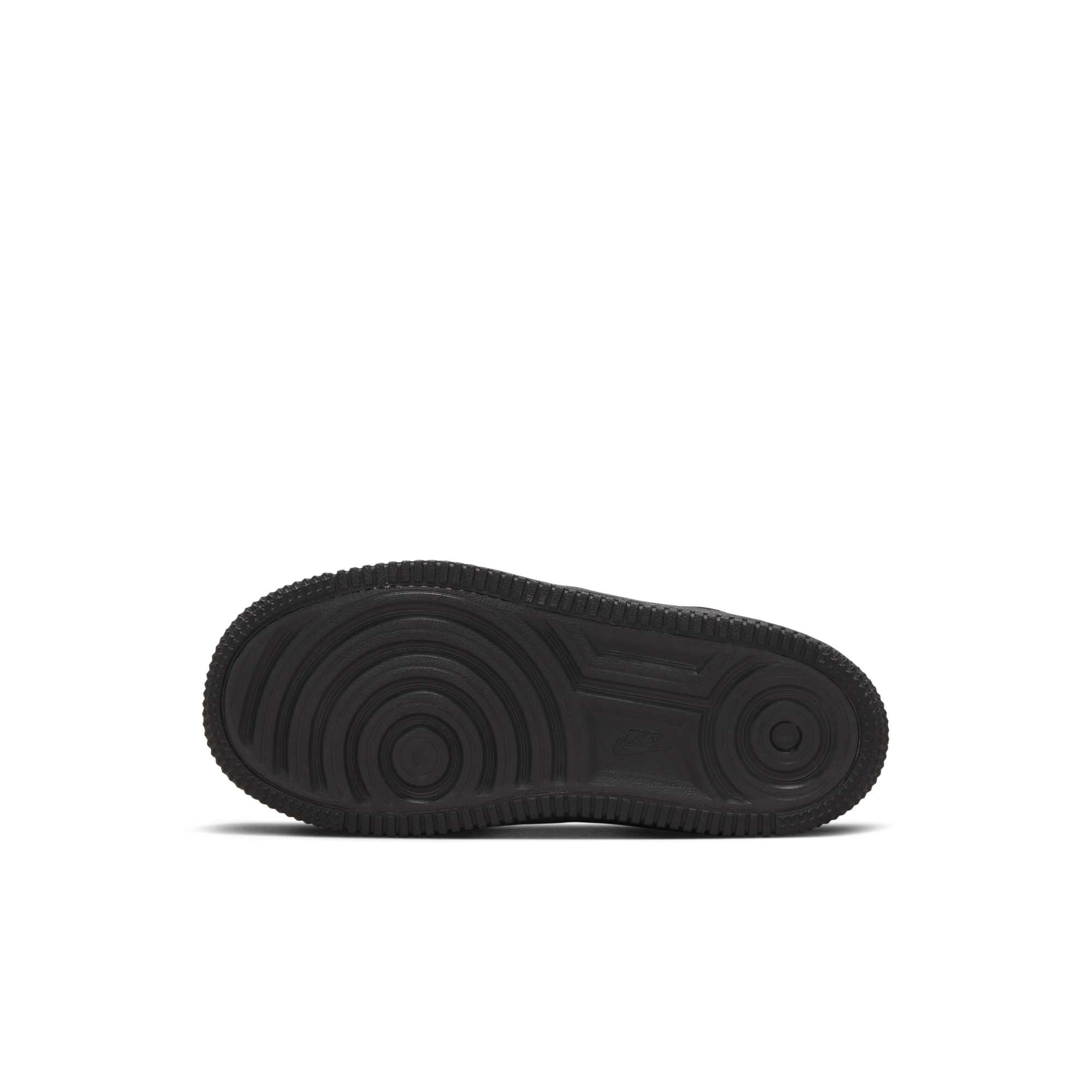 [FN0237-001] PRESCHOOL NIKE AIR FORCE 1 LOW EASYON 'TRIPLE BLACK' (PS)