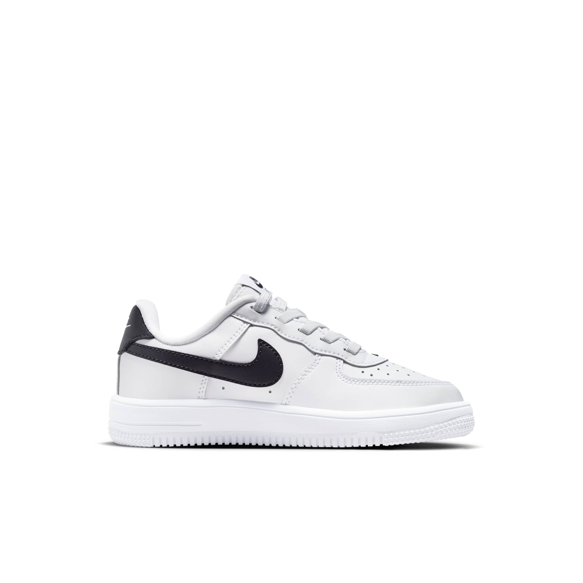 [FN0237-101] PRESCHOOL NIKE FORCE 1 LOW EASYON 'WHITE BLACK (PS)'