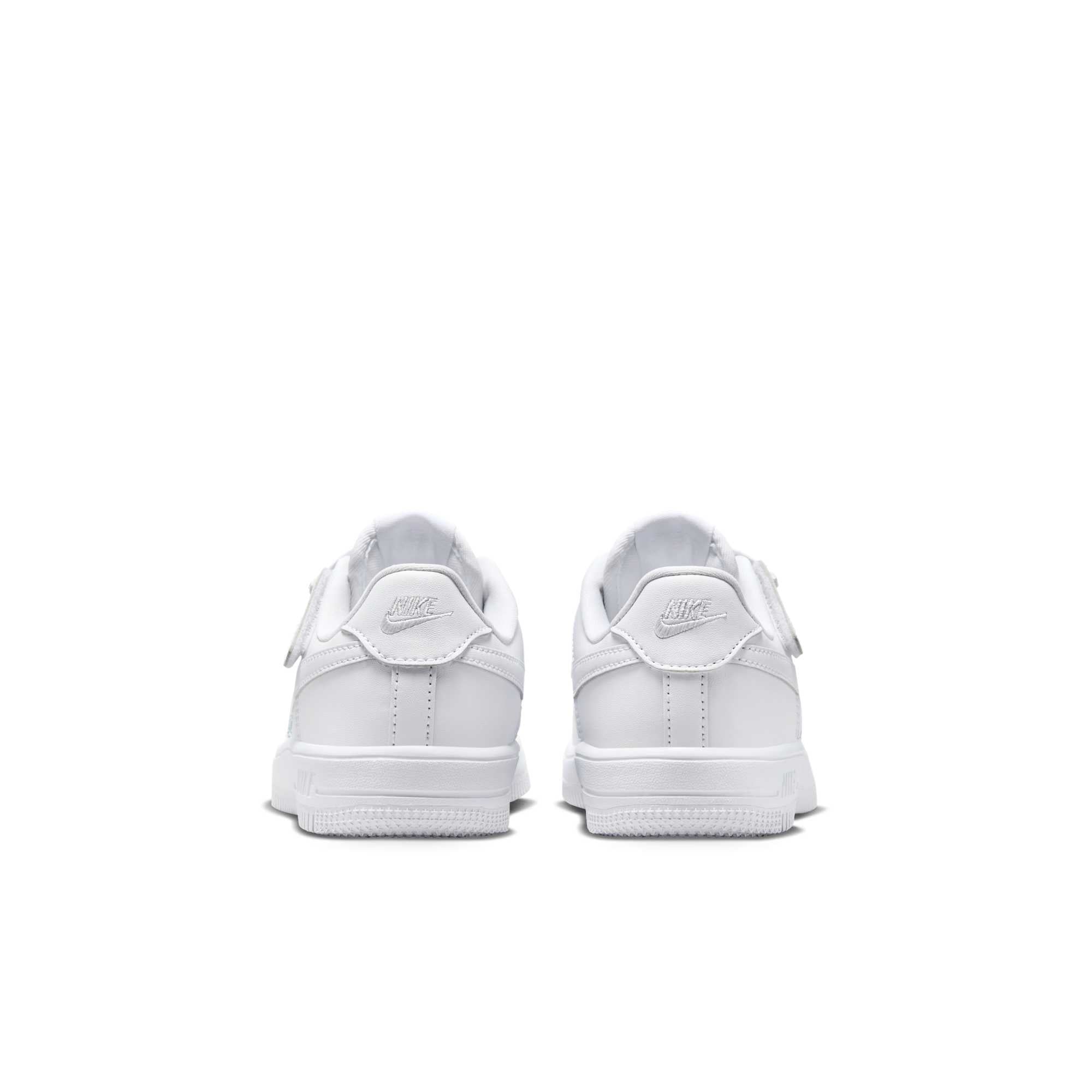 [FN0237-111] PRESCHOOL NIKE AIR FORCE 1 LOW EASYON 'TRIPLE WHITE' (PS)