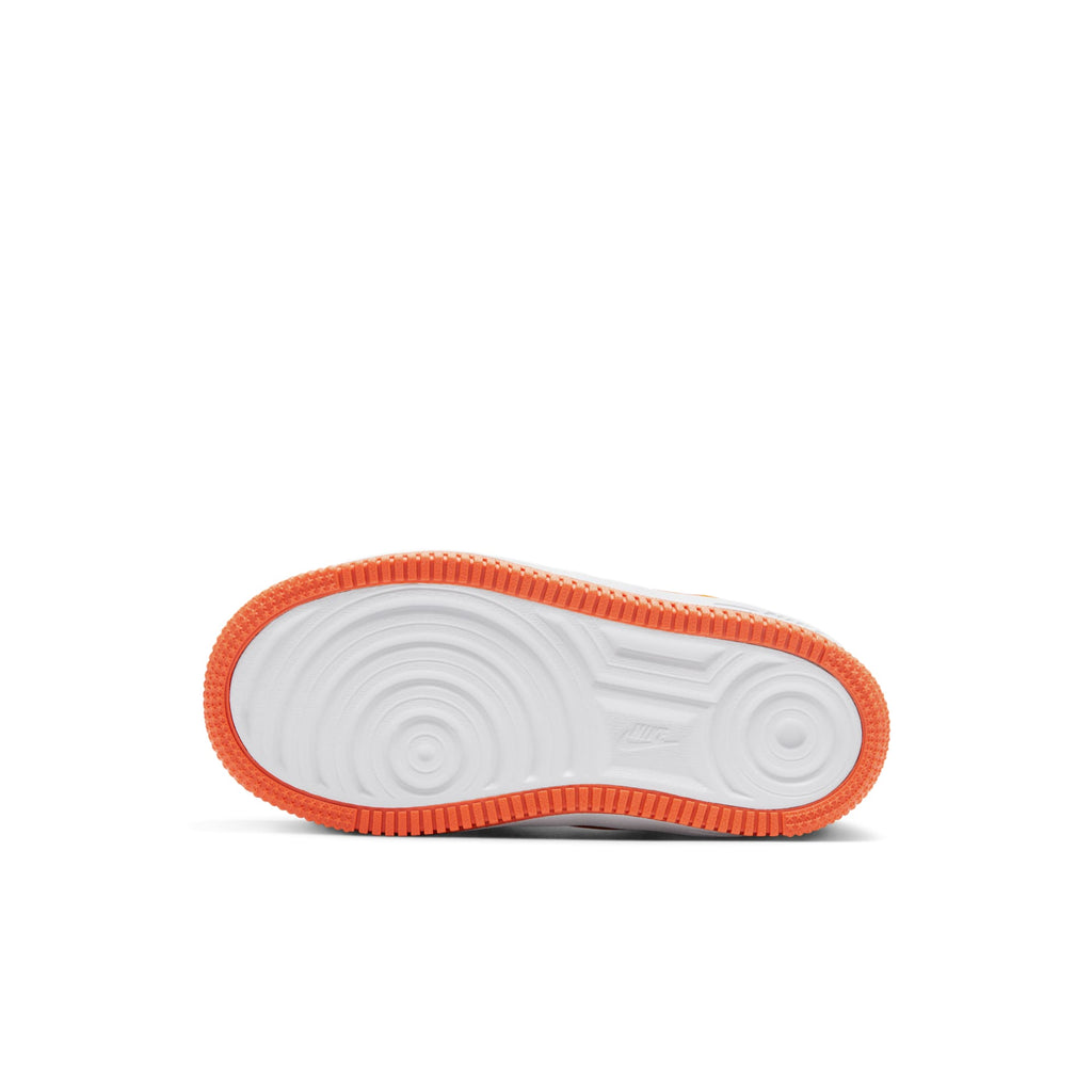 [FN0237-113] PRESCHOOL NIKE AIR FORCE 1 LOW EASYON 'WHITE SAFETY ORANGE (PS)'