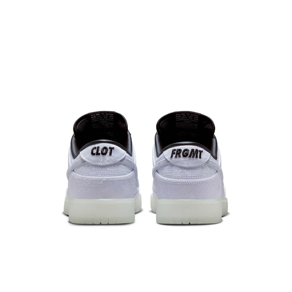 [FN0315-110] MENS NIKE DUNK LOW 'CLOT FRAGMENT WHITE'