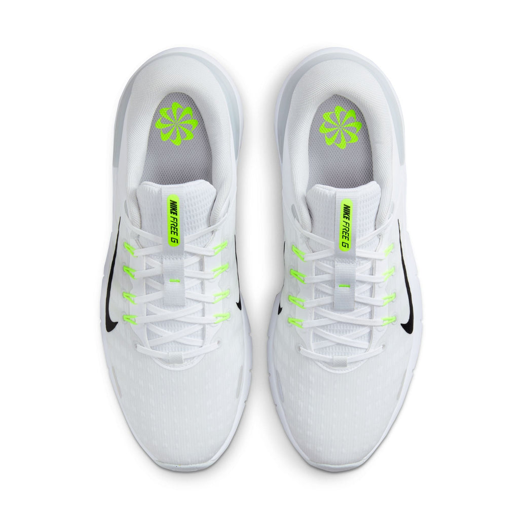 [FN0332-101] MENS NIKE FREE GOLF NEXT NATURE 'WHITE PURE PLATINUM'