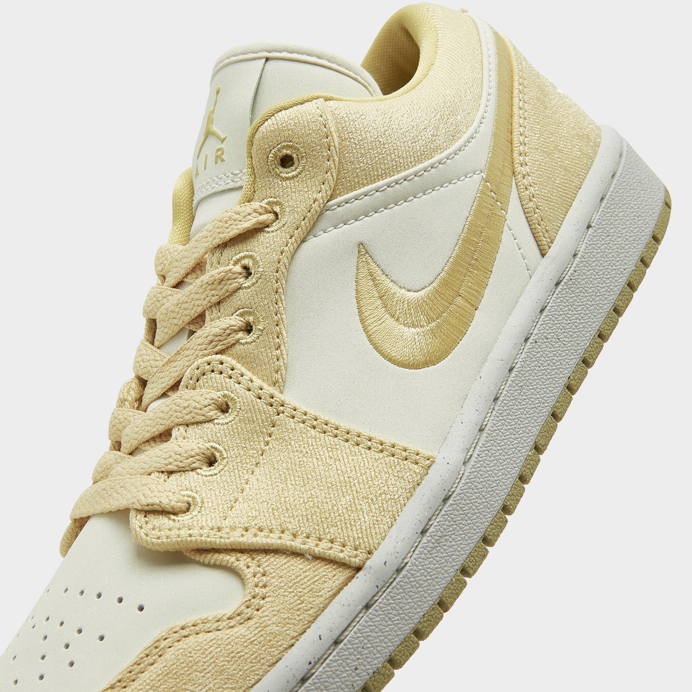 [FN3722-701] WOMENS AIR JORDAN RETRO 1 LOW SE 'TEAM GOLD'